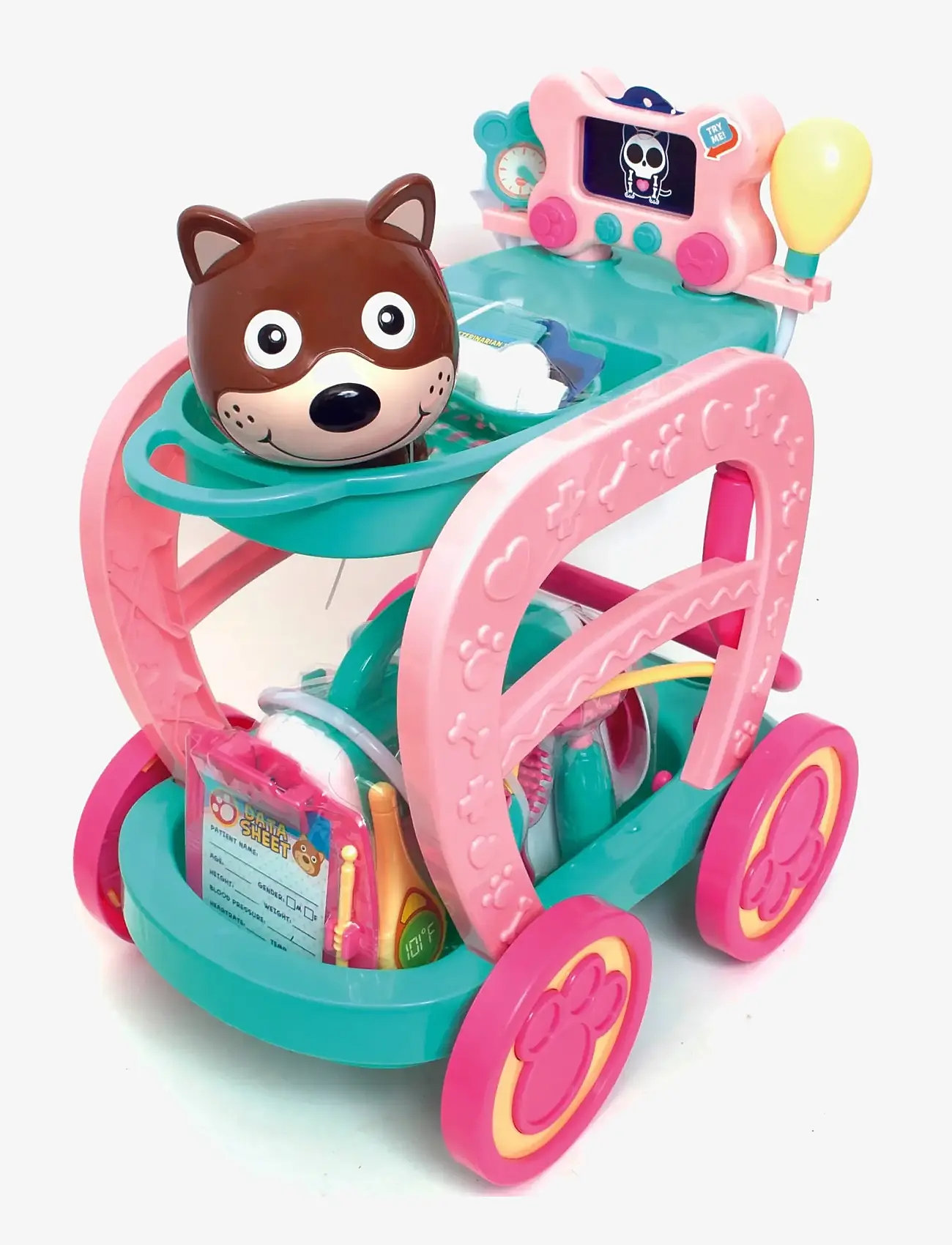 Zoo Troop - ZOO TROOP Vet Cart - lægesæt - multicolor - 0