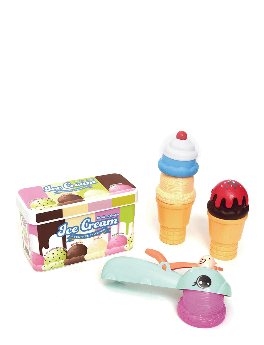 Zoo Troop - ZOO TROOP Magnetic Ice Cream Set - spielzeuglebensmittel & -torten - multicolor - 0