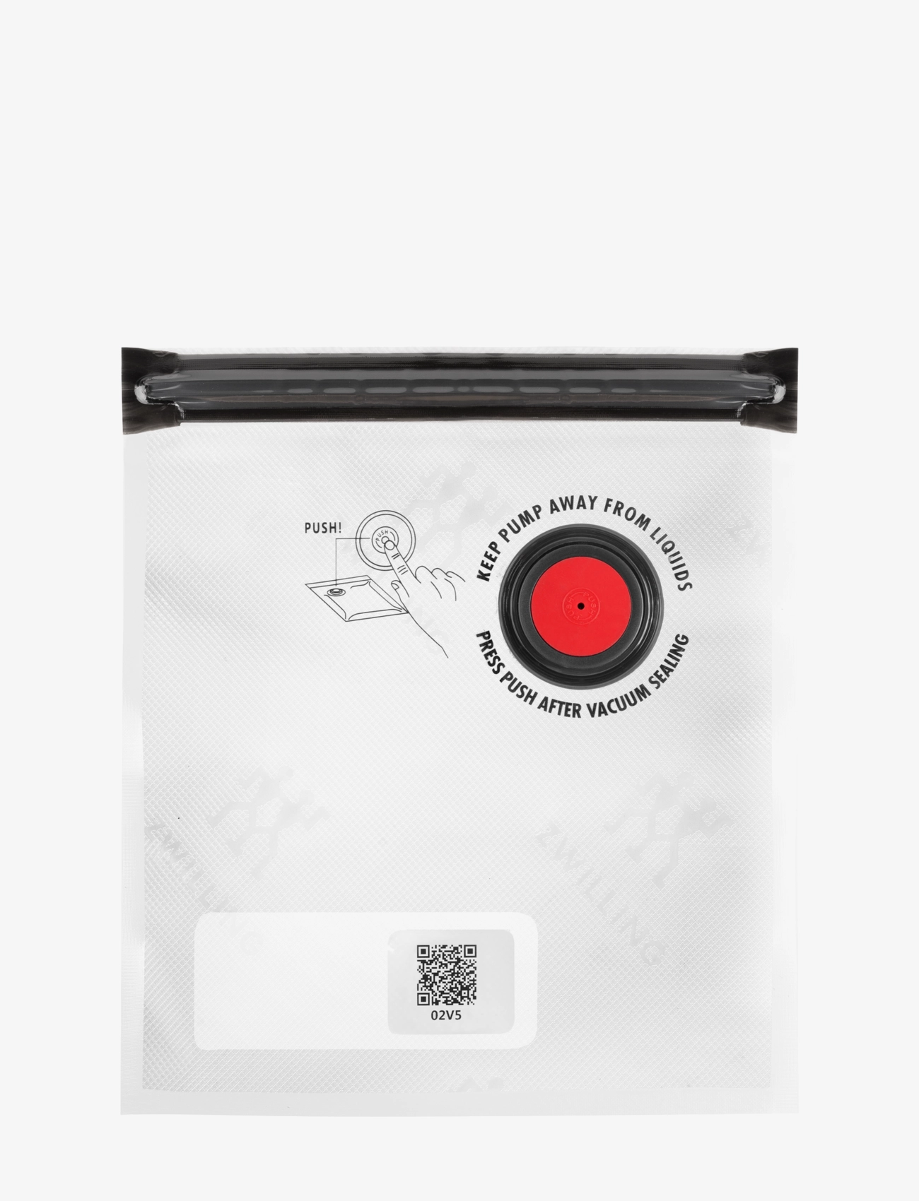 Zwilling Fresh & Save, Vakuumposesæt S, Storage Bags, Nude, Str: 1.25 l