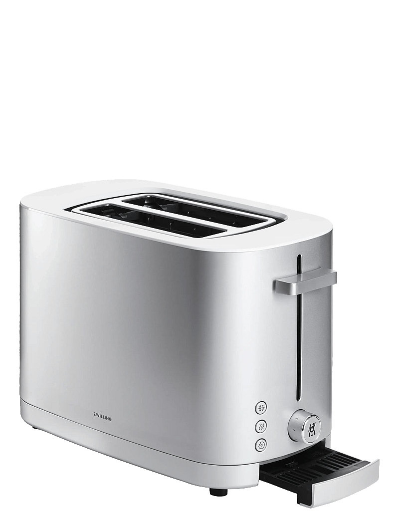Zwilling - Brödrost med bull/bröd värmare, 2 korta fack, 1000W Silver - brødrister - silver - 2