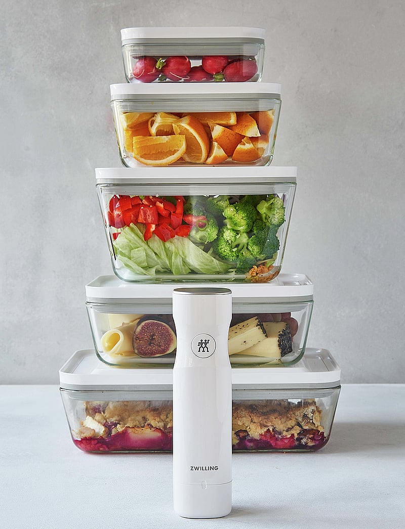 Zwilling - Fresh & Save, Vacuum grat dish, glass - vakuumverpacker - grey - 5