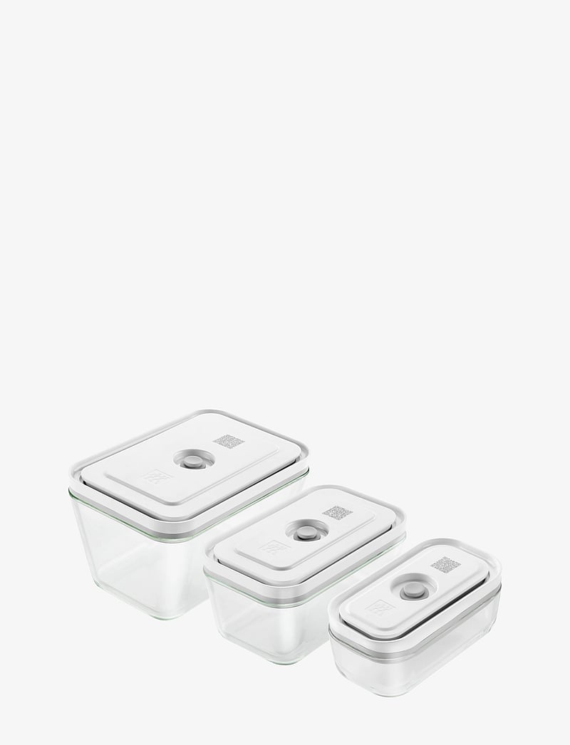 Zwilling - Fresh & Save, Vacuum boxset S/M/L / 3-p, glass - vorratsgläser - grey - 1