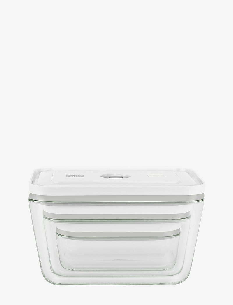 Zwilling - Fresh & Save, Vacuum boxset S/M/L / 3-p, glass - vorratsgläser - grey - 2