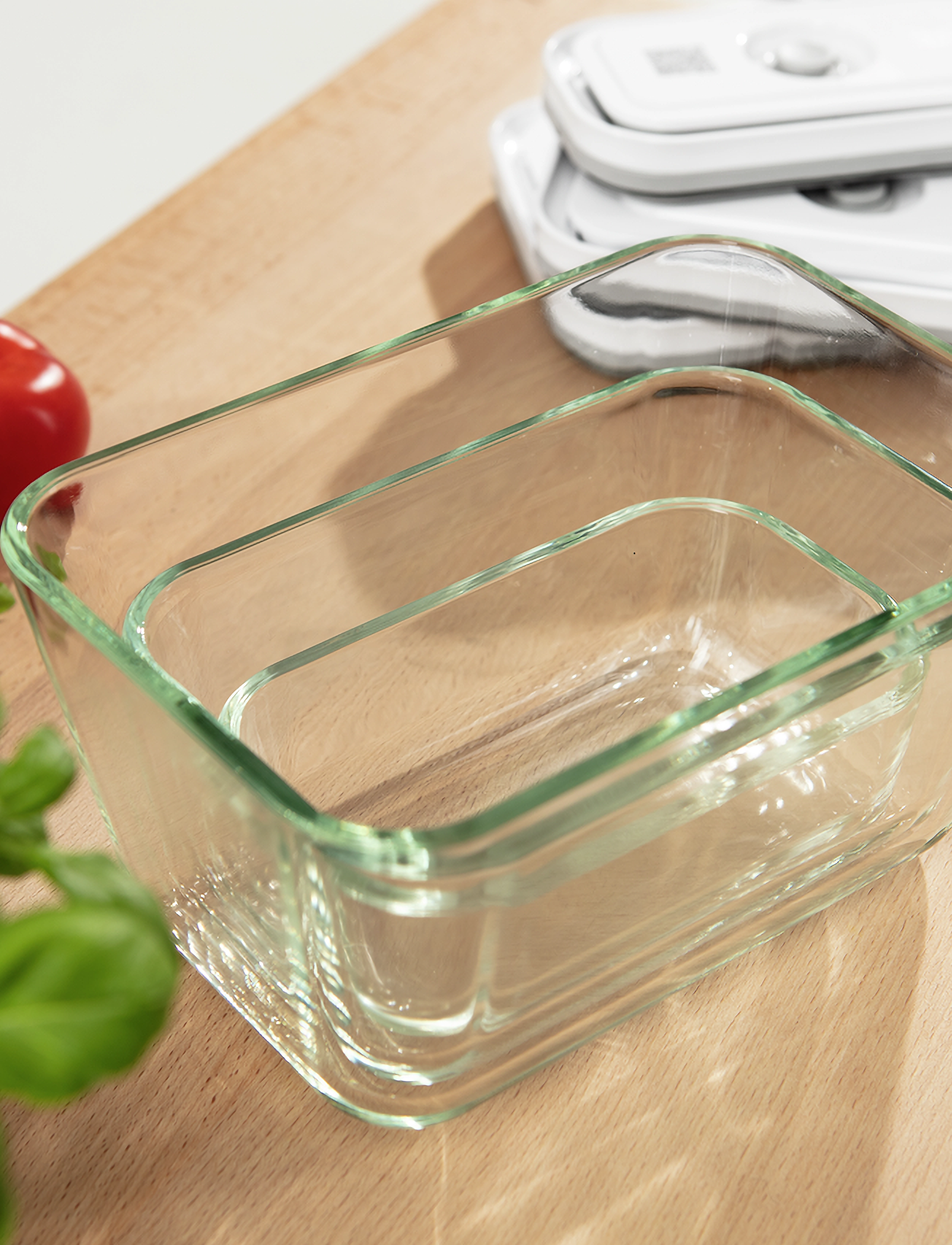 Zwilling - Fresh & Save, Vak.bokssæt S/M/L Grå Glas - køkkenkrukker - grey - 4