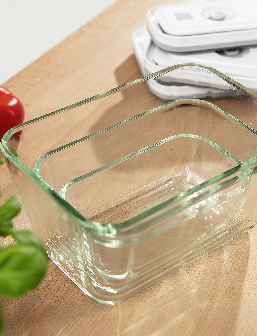 Zwilling - Fresh & Save, Vacuum boxset S/M/L / 3-p, glass - säilituspurgid - grey - 4