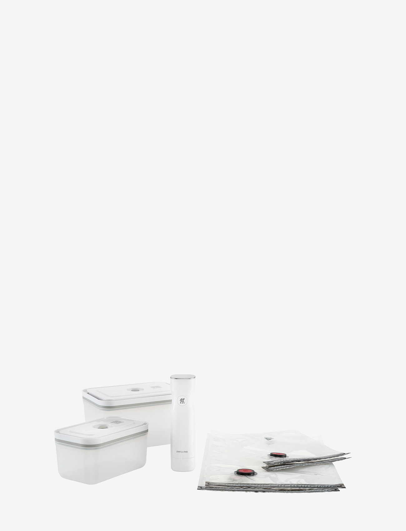 Zwilling - Fresh & Save, Vakuum start set Plast Vit 7-delar - köp efter pris - white - 0