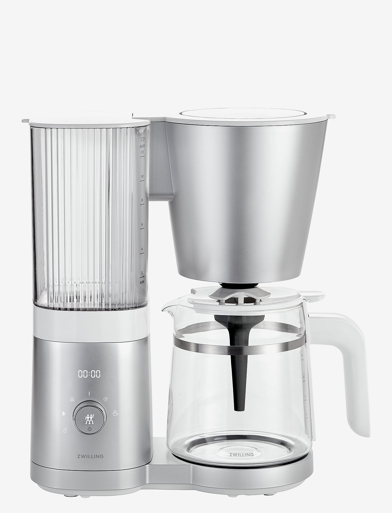 Zwilling - Enfinigy, Drip coffee maker 1.5 l - shop by price - silver-white - 0