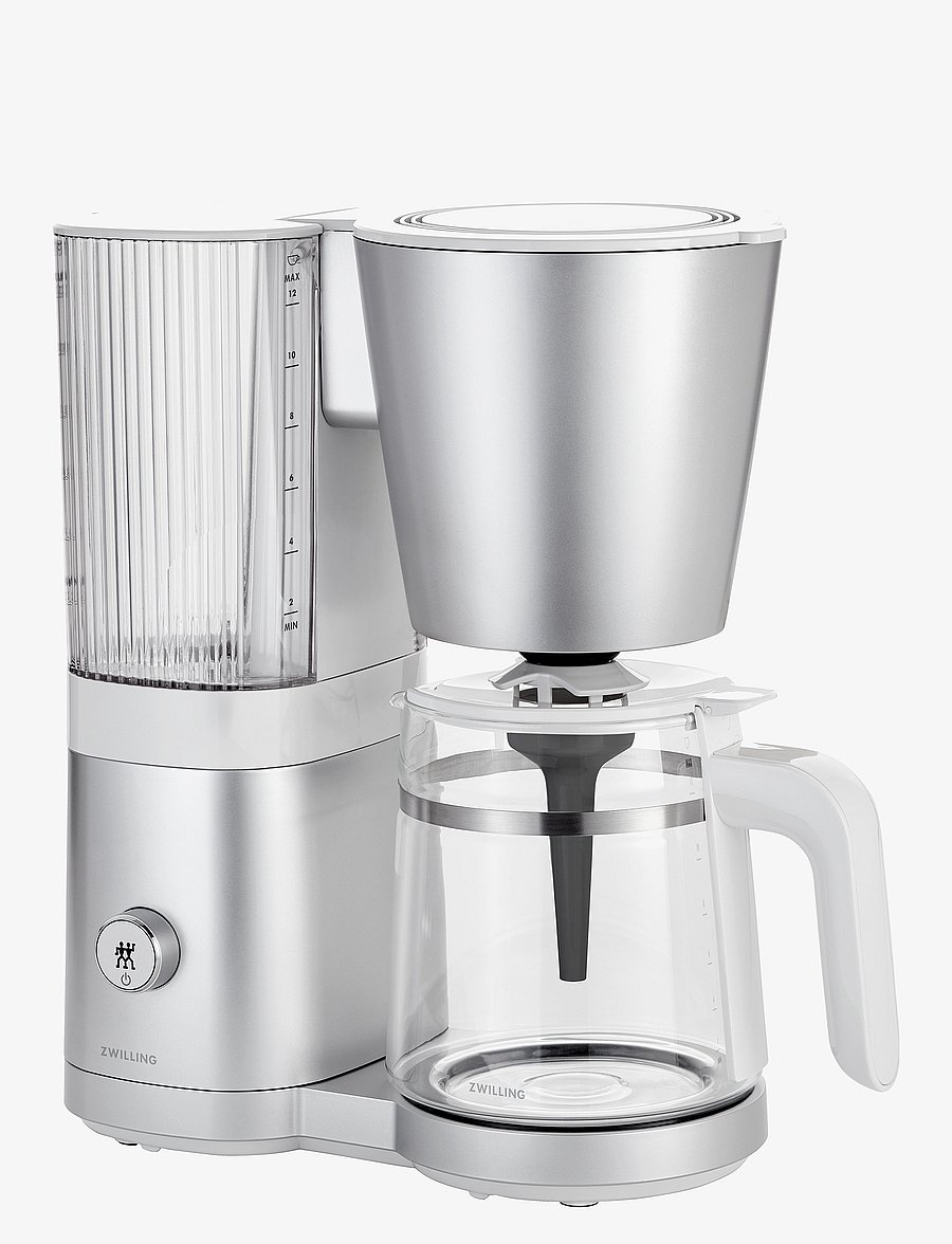 Zwilling - Enfinigy, Drip coffee maker 1.5 l - kohvimasinad - silver-white - 2