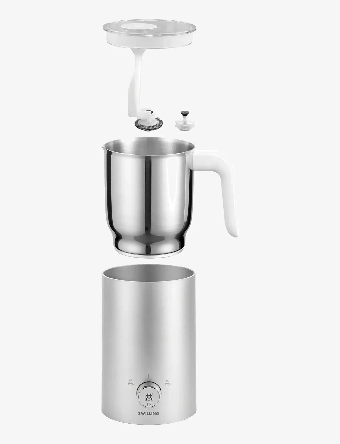 Zwilling - Enfinigy, Milk frother 400 ml - milchschäumer - silver - 1