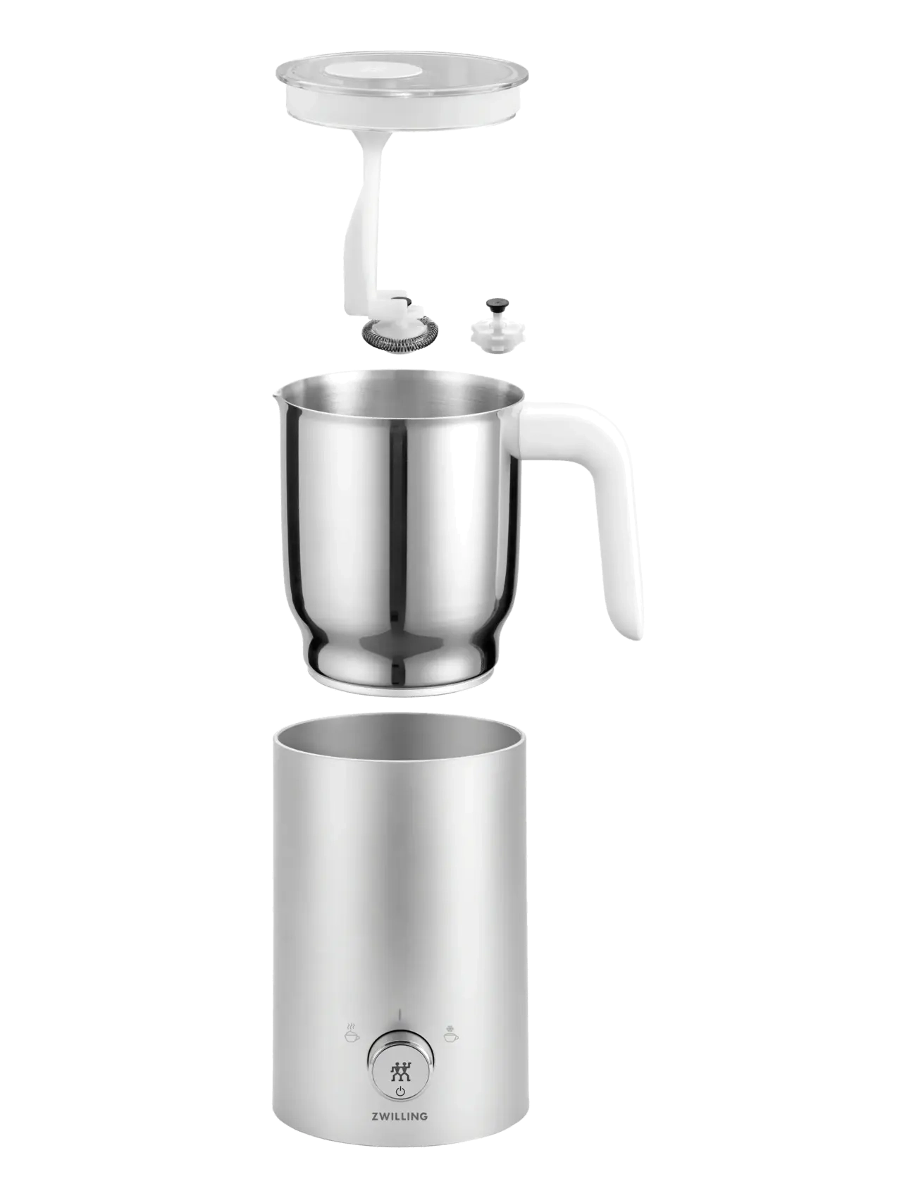 Zwilling - Enfinigy, Milk frother 400 ml - silver - 2