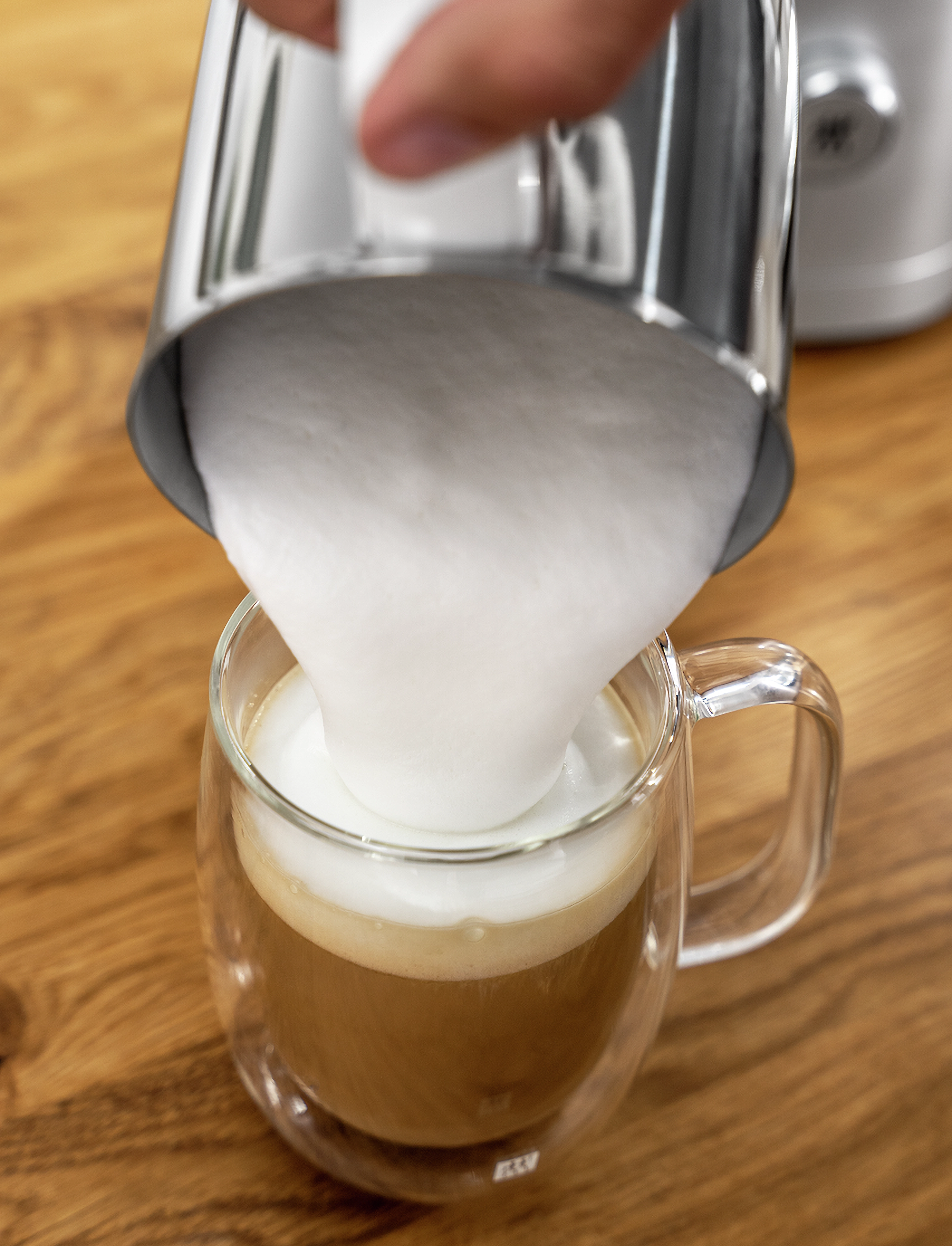 Zwilling Enfinigy, Mælkeskummer 400 Sølv, One Size, Silver, Te- Og Kaffetilbehør > Mælkeskummere, Unisex