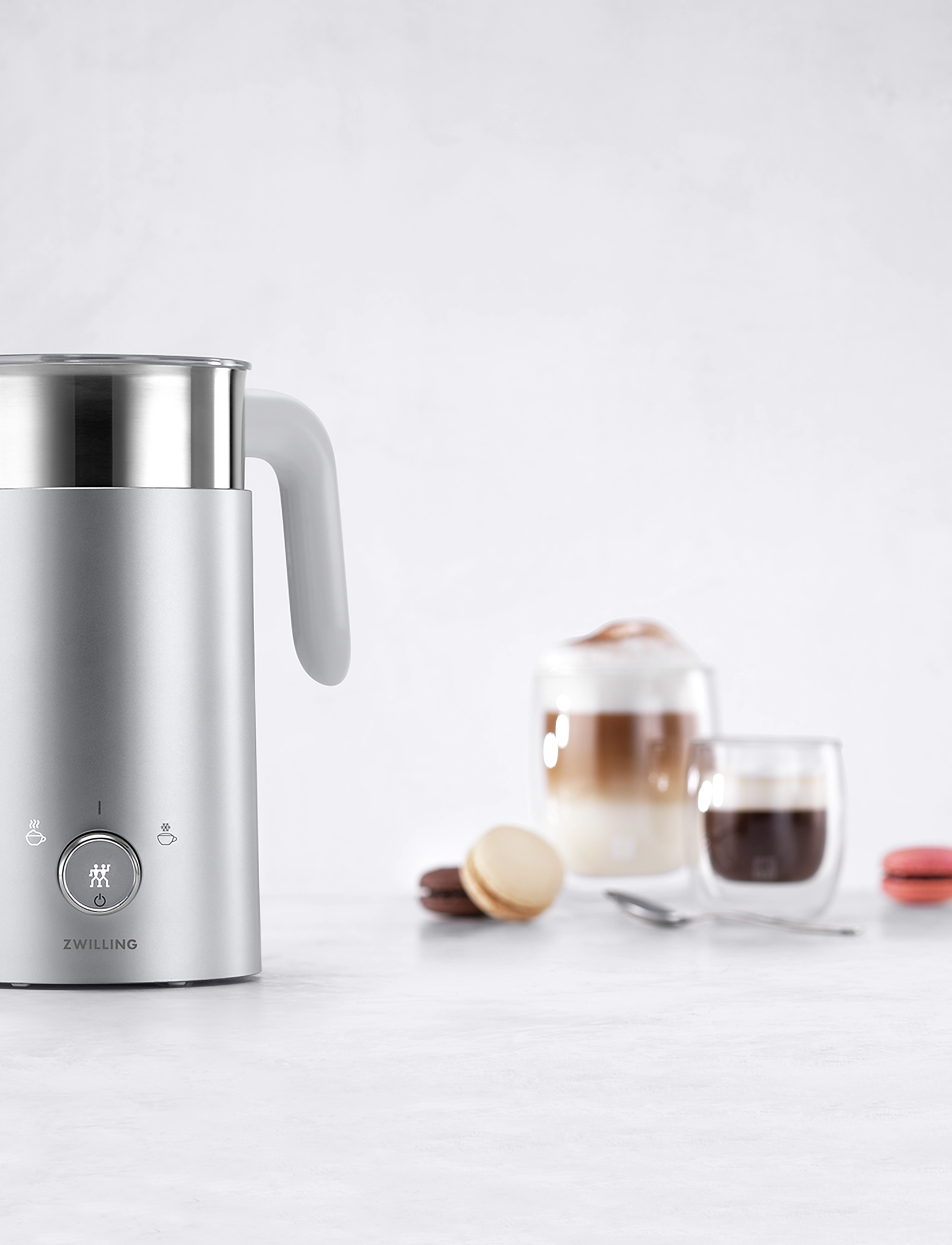 Zwilling - Enfinigy, Milk frother 400 ml - silver - 4