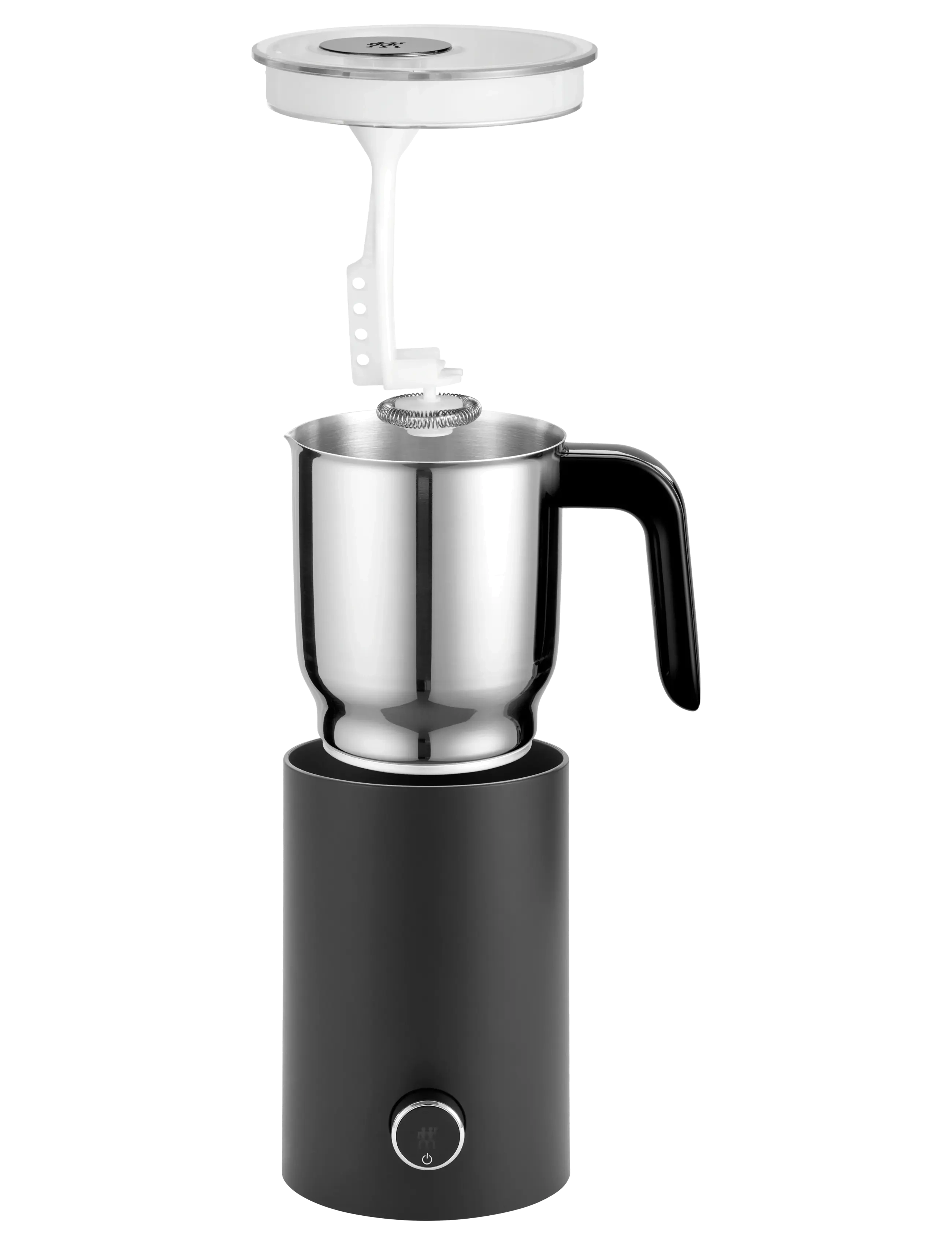 Zwilling - Enfinigy, Milk frother 400 ml - milchschäumer - black - 2