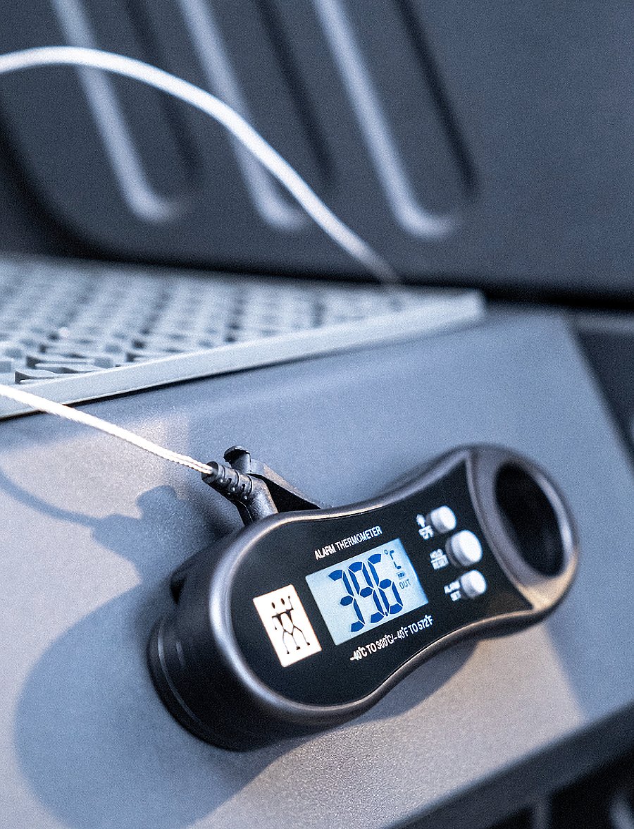 Zwilling - BBQ+ Digital thermometer, Black - black - 5