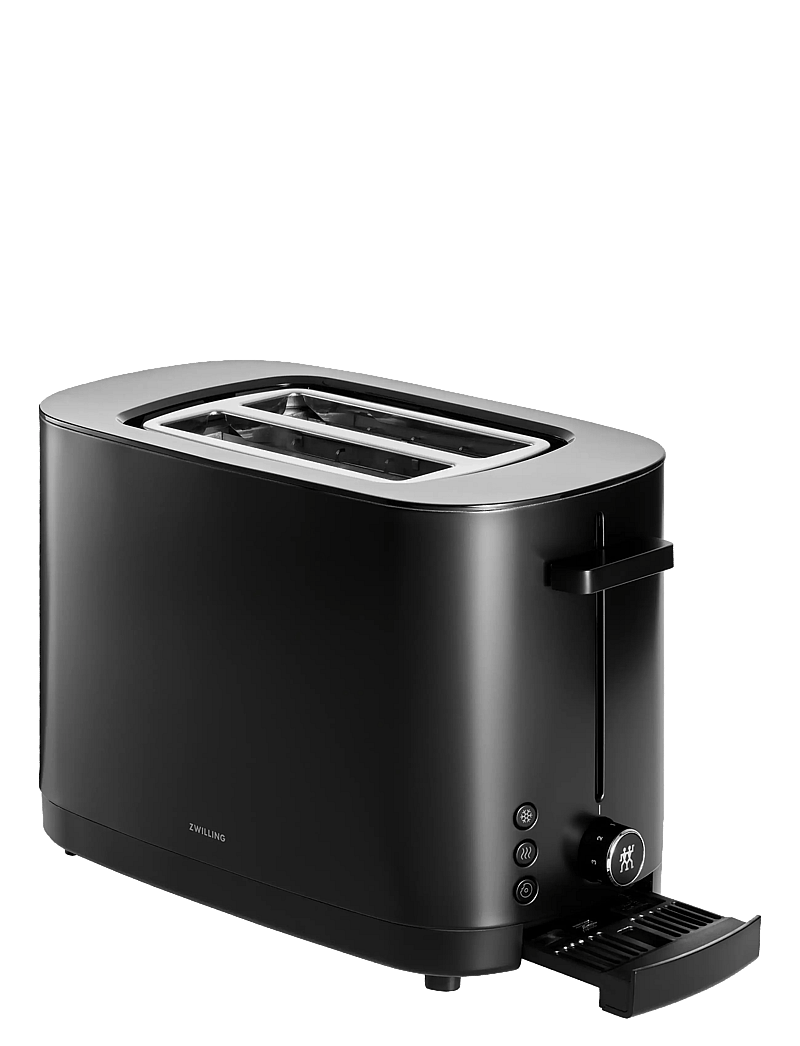 Zwilling - Brödrost med bull/bröd värmare, 2 korta fack, 1000 W Svart - toaster - black - 1