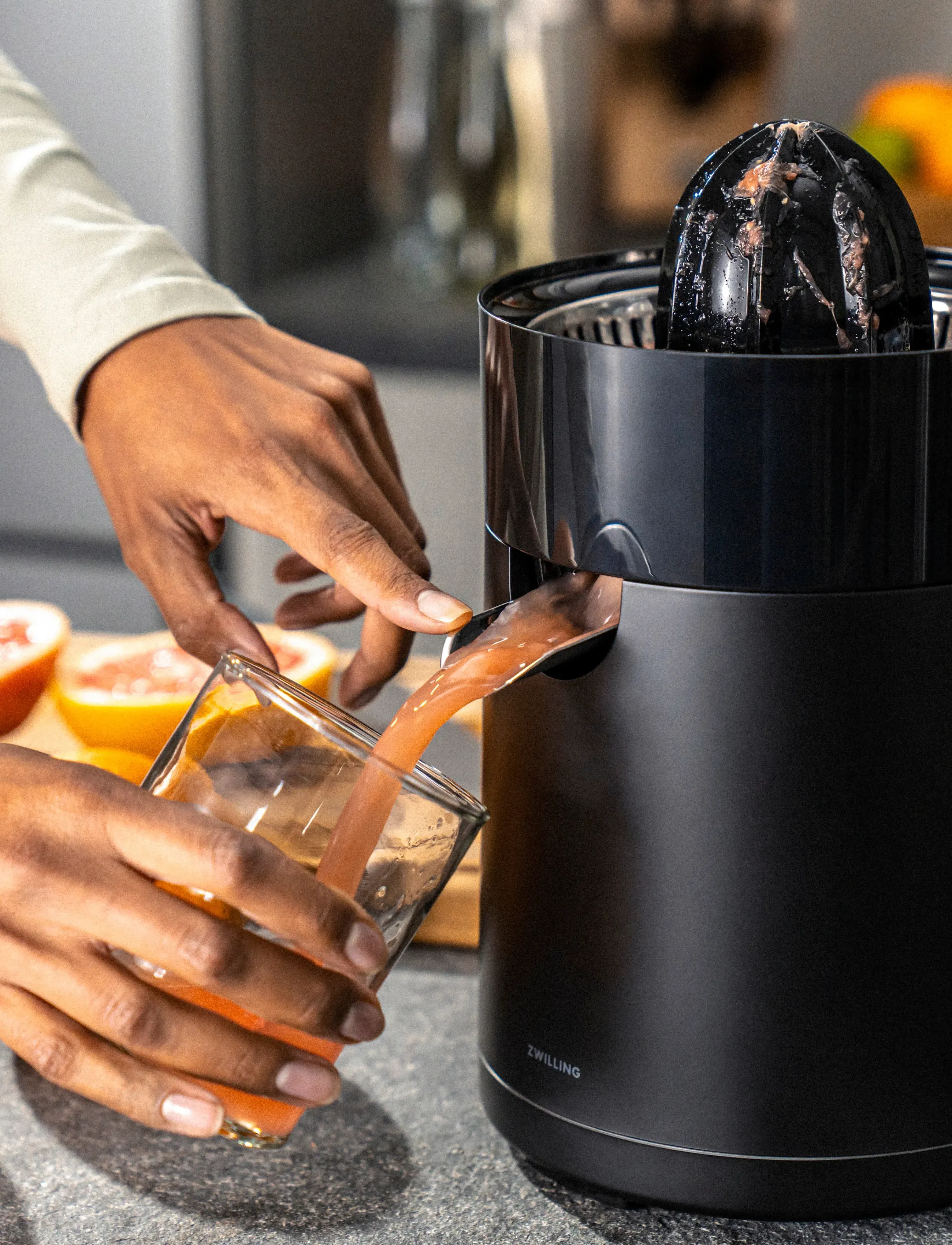 Zwilling - Citrus & fruktpress 85 W Svart - black - 5