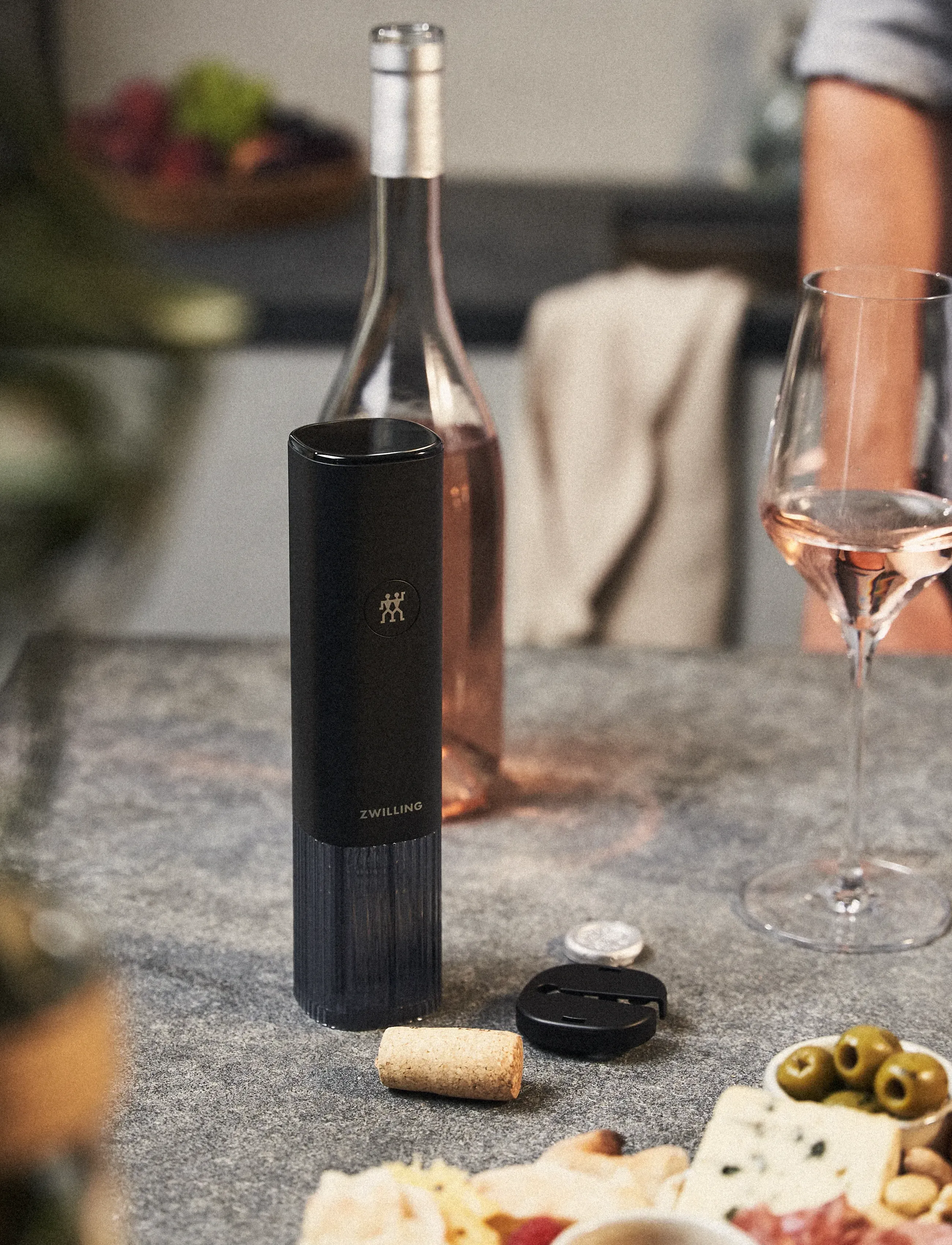 Zwilling - Elektrisk vinöppnare Svart - black - 5