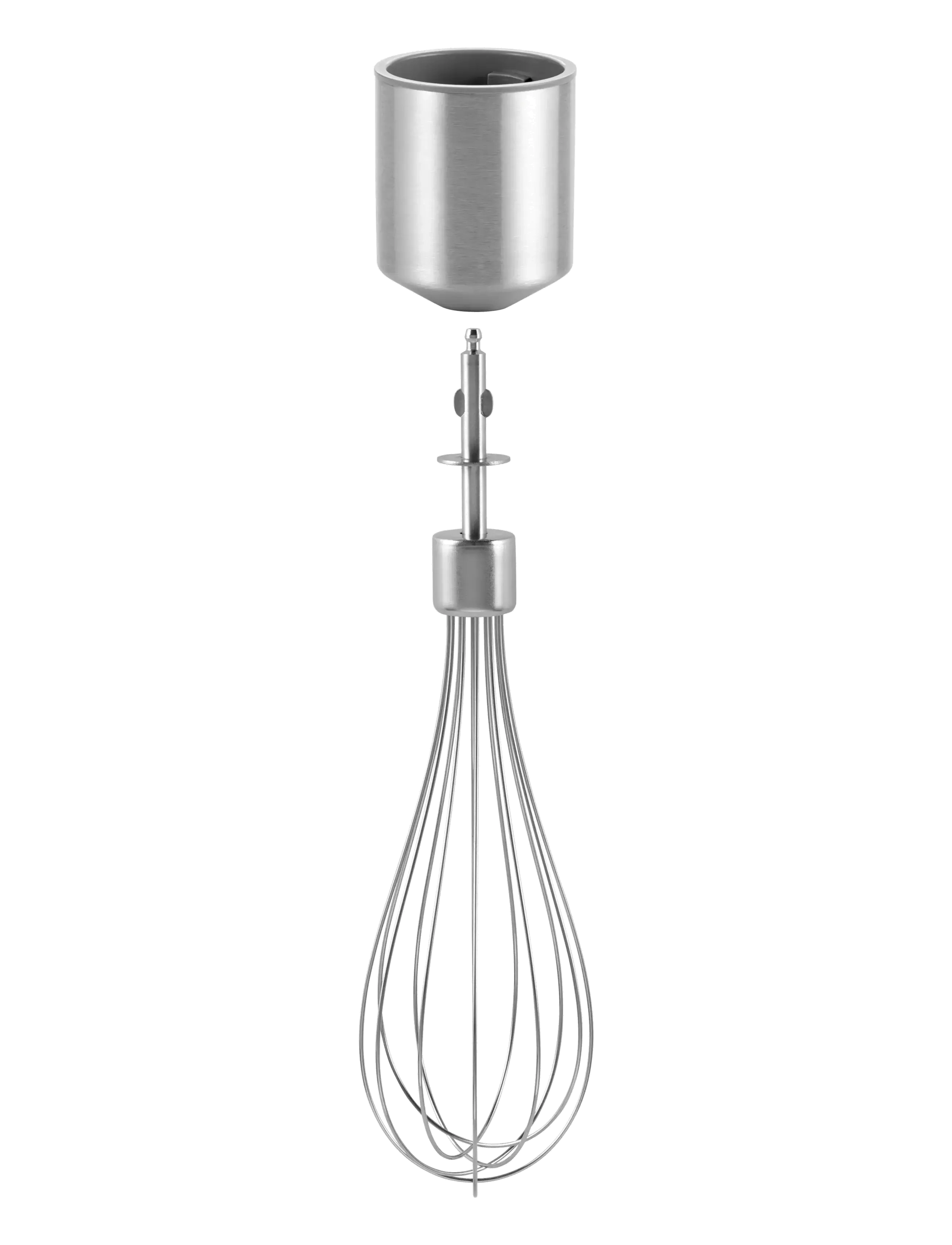 Zwilling - Ballongvisp till stavmixer i rostfritt stål - mixer - silver - 2