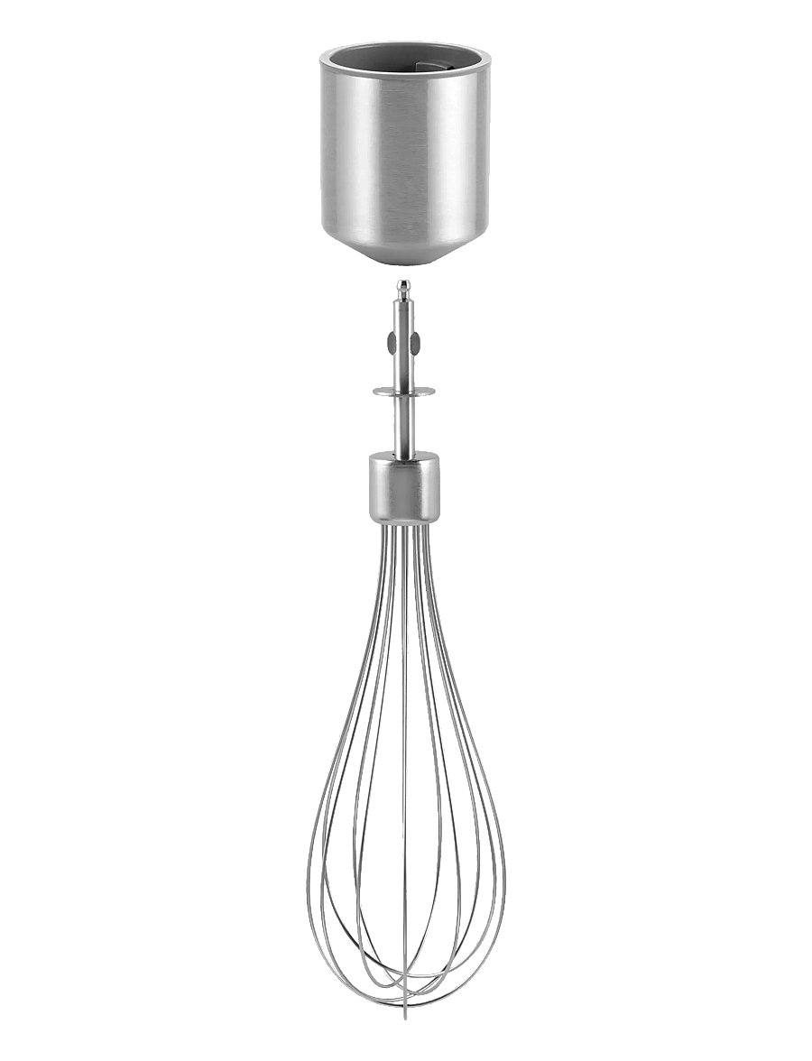 Zwilling - Ballongvisp till stavmixer i rostfritt stål - mixer - silver - 2