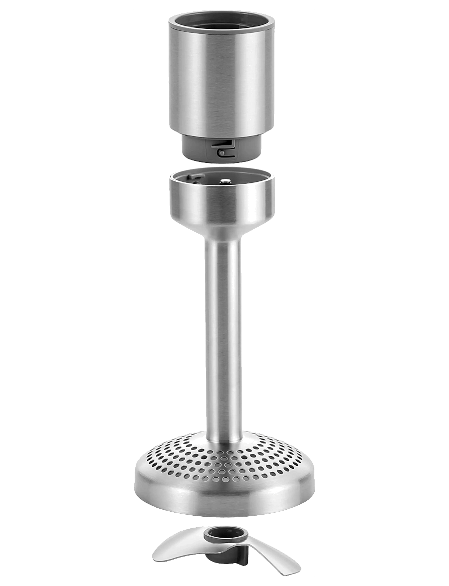 Zwilling - Grönsakspuréer, potatisstöt mm till stavmixer med rostfria knivblad - standmixer - silver - 2