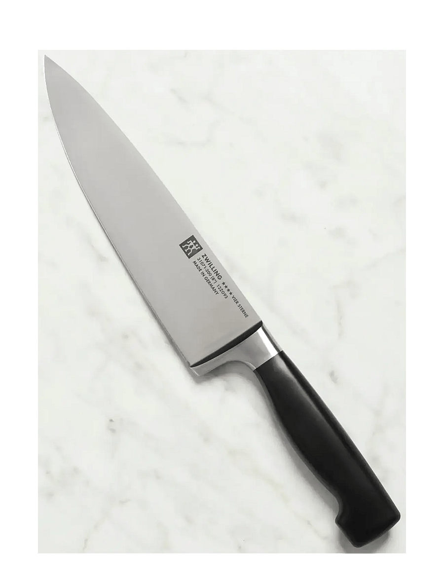 Zwilling - Kockkniv Four Star 20 cm - kokanoad - black - 2