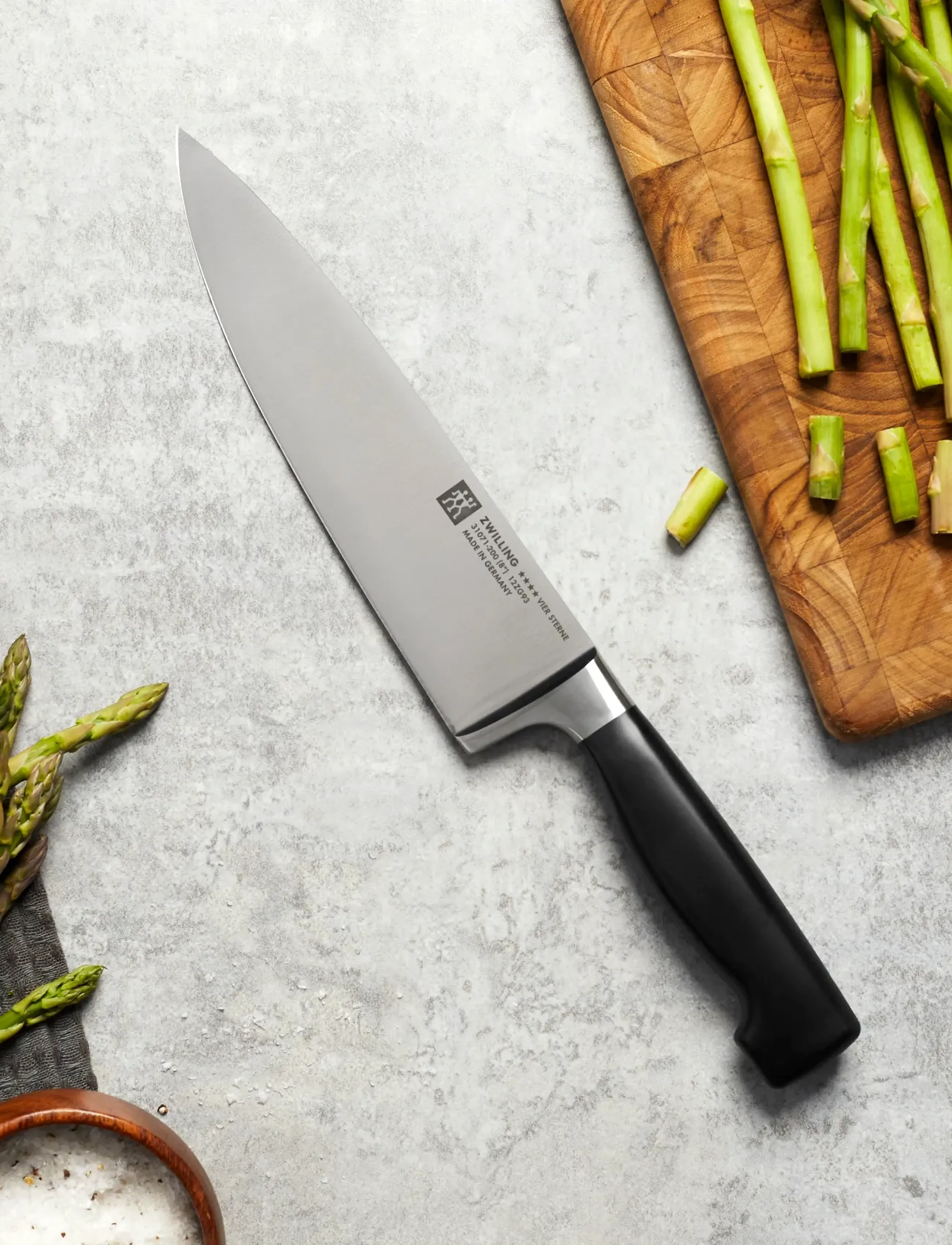 Zwilling Kockkniv Four Star 20 Cm, One Size, Knives & Accessories, Schwarz - Chef Knives, Homeware
