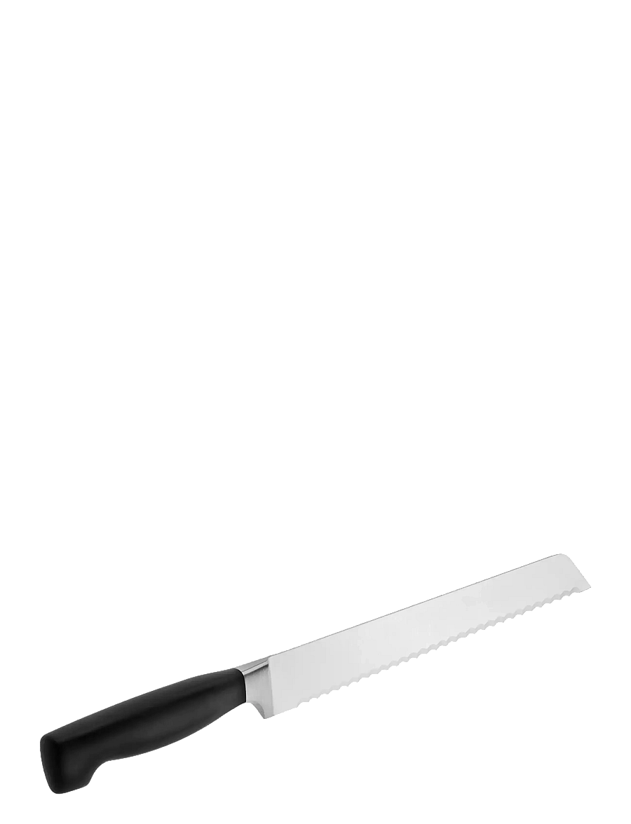 Zwilling - Brödkniv Four Star 20 cm - maizes naži - black - 2