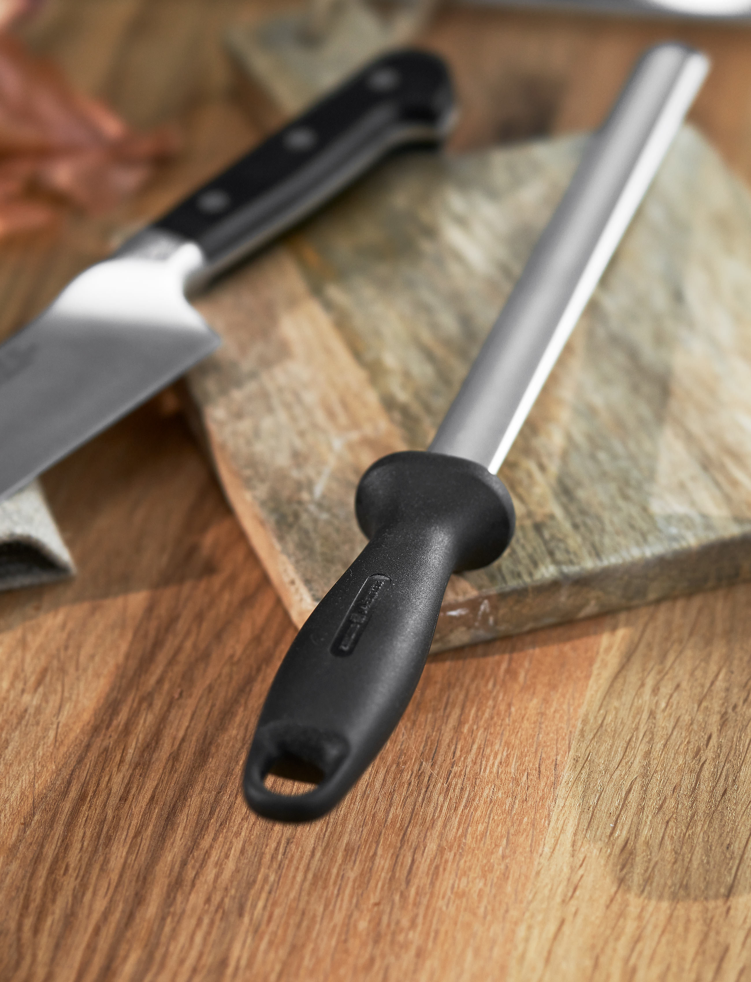 Zwilling - Sharpening steel - knife sharpeners & honing steels - black, silver - 2