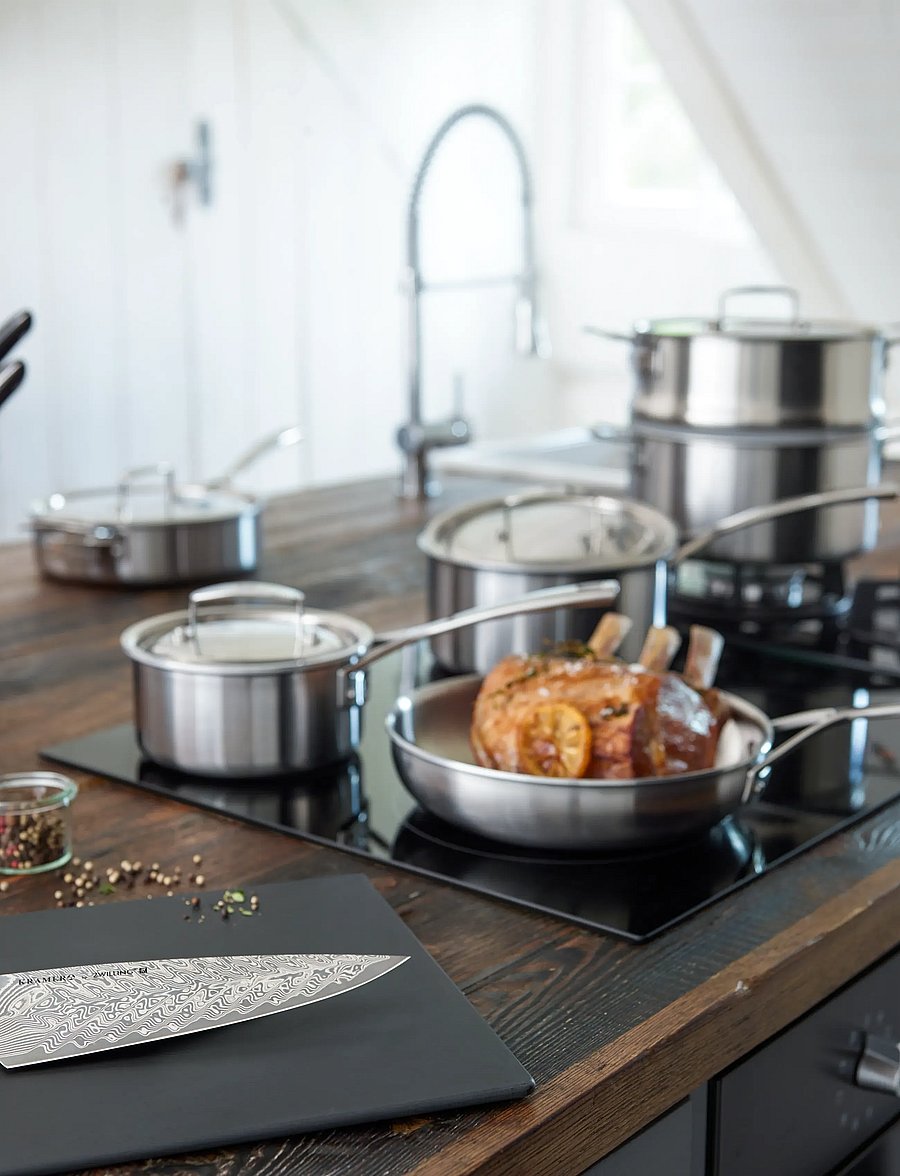 Zwilling - Kockkniv KRAMER Euro Stainless 16 cm - Šefo peiliai - grey - 2