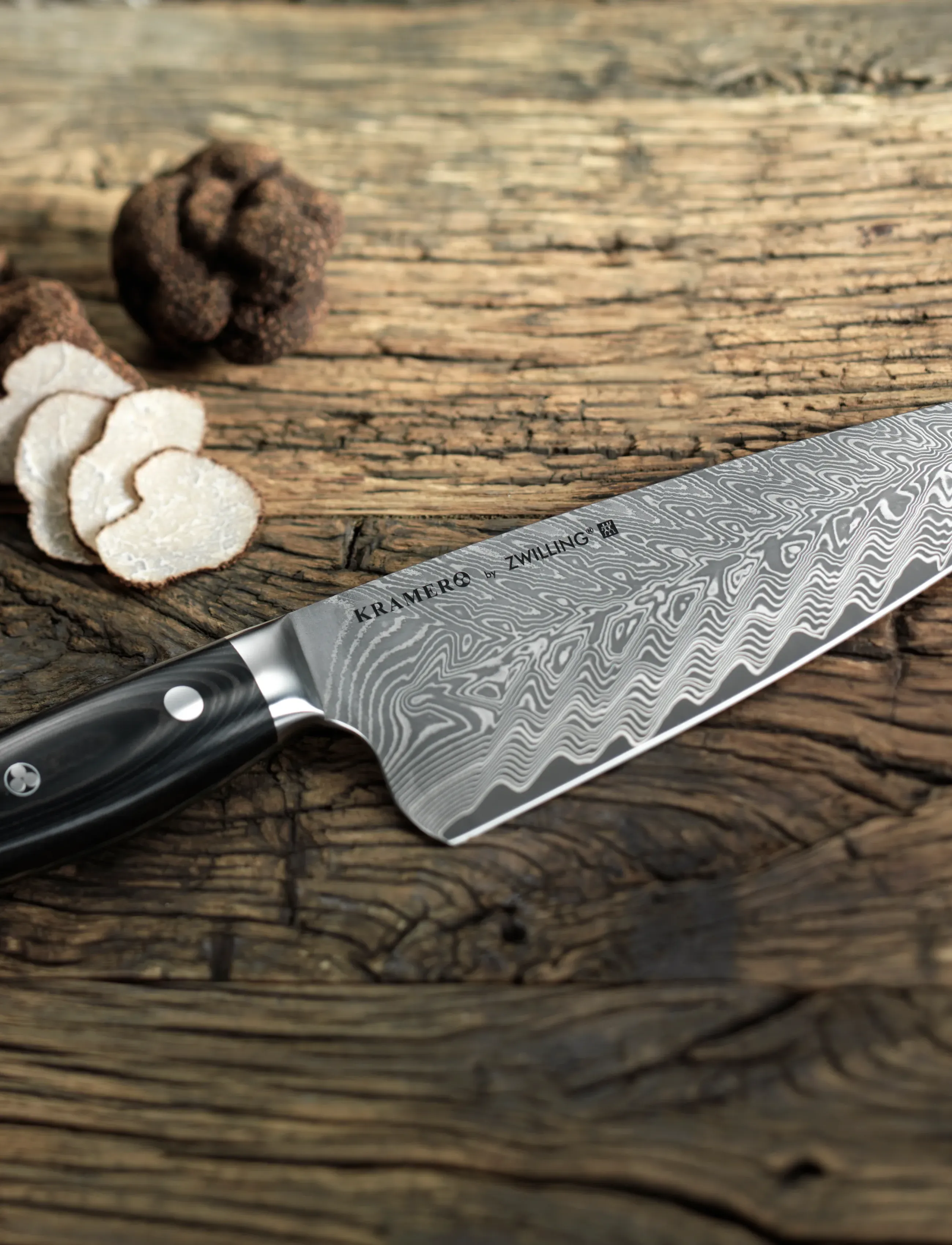 Zwilling Kockkniv Kramer Euro Stainless 20 Cm, One Size, Knives & Accessories, Schwarz - Chef Knives, Homeware