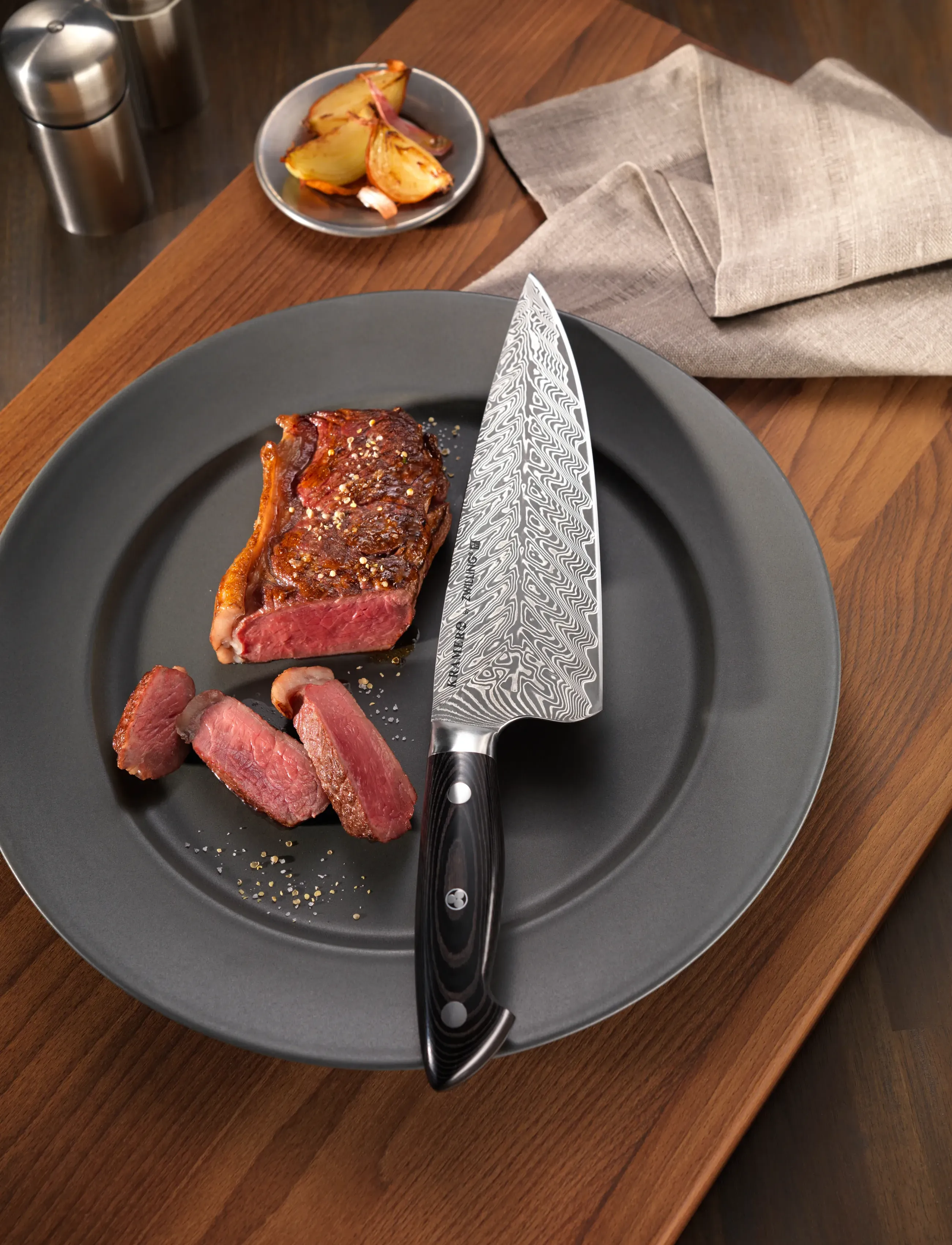 Zwilling - Kockkniv KRAMER Euro Stainless 20 cm - grey - 3
