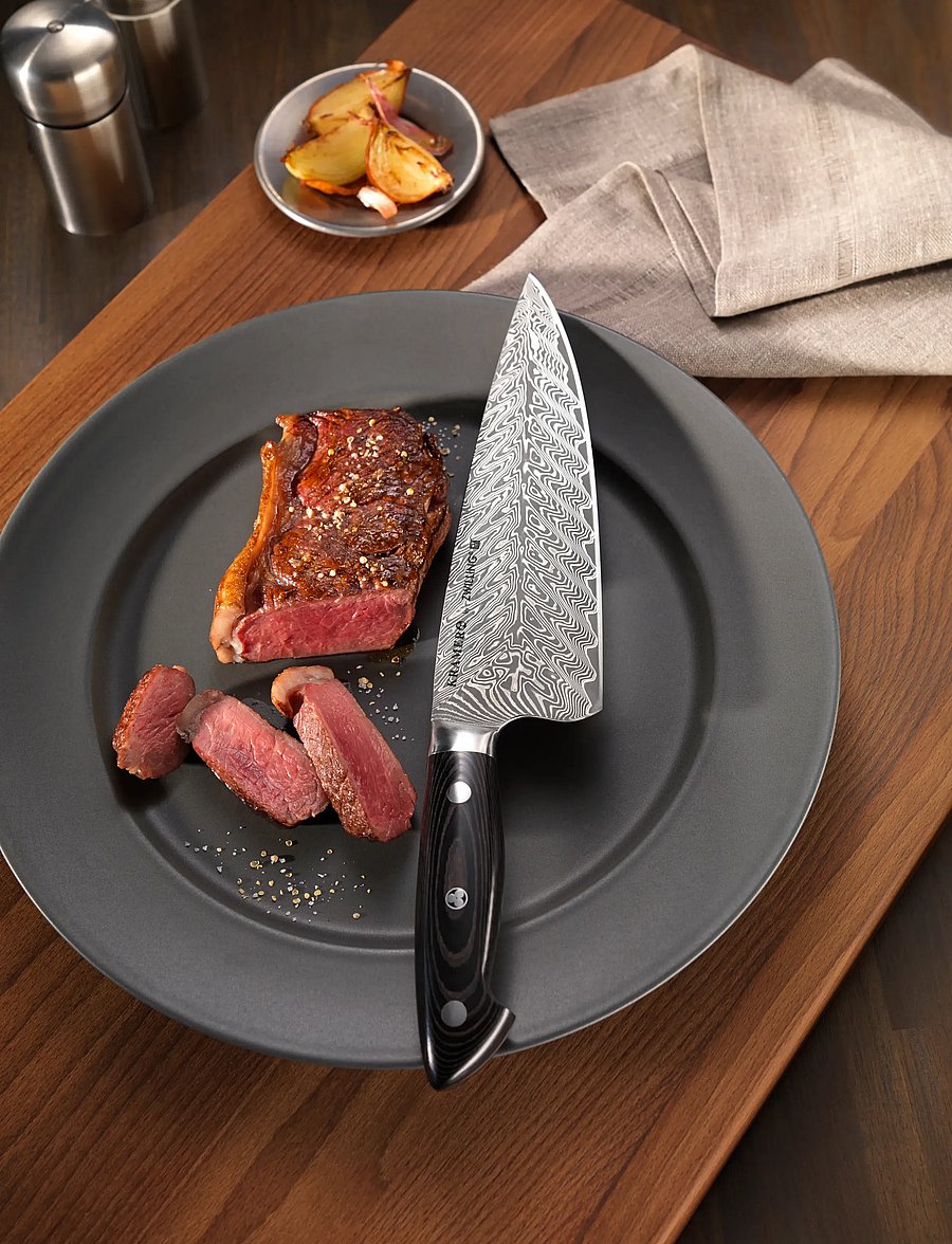 Zwilling - Kockkniv KRAMER Euro Stainless 20 cm - Šefo peiliai - grey - 3