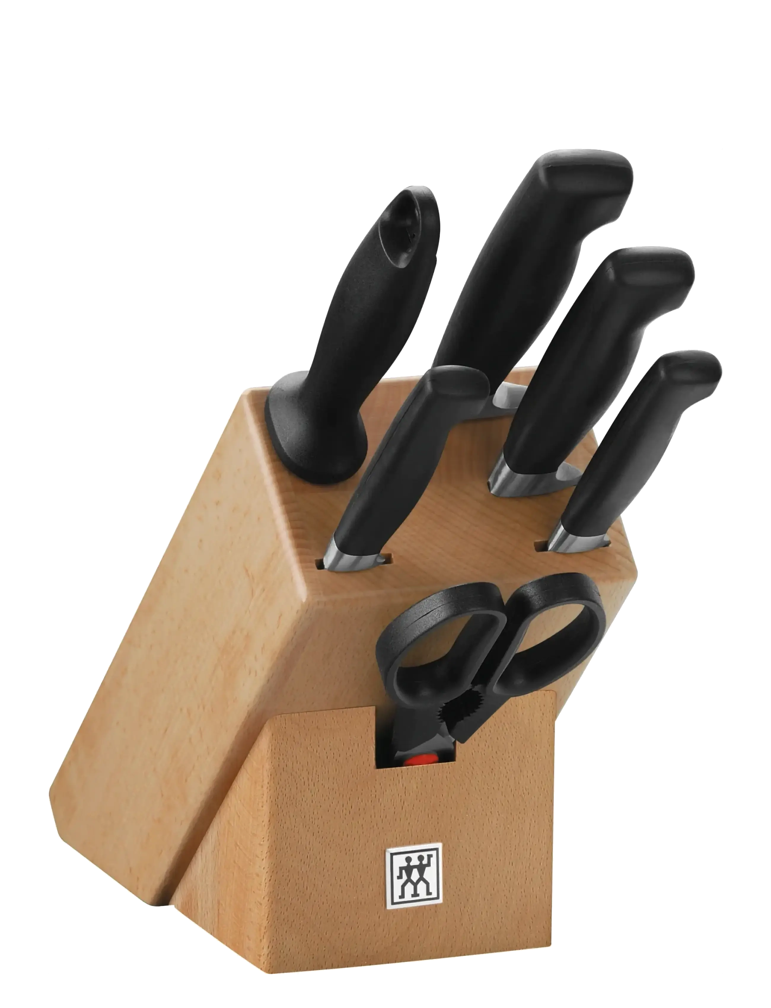 Zwilling Knivset Four Star 7-Delar, One Size, Knives & Accessories, Schwarz - Knife Sets, Homeware