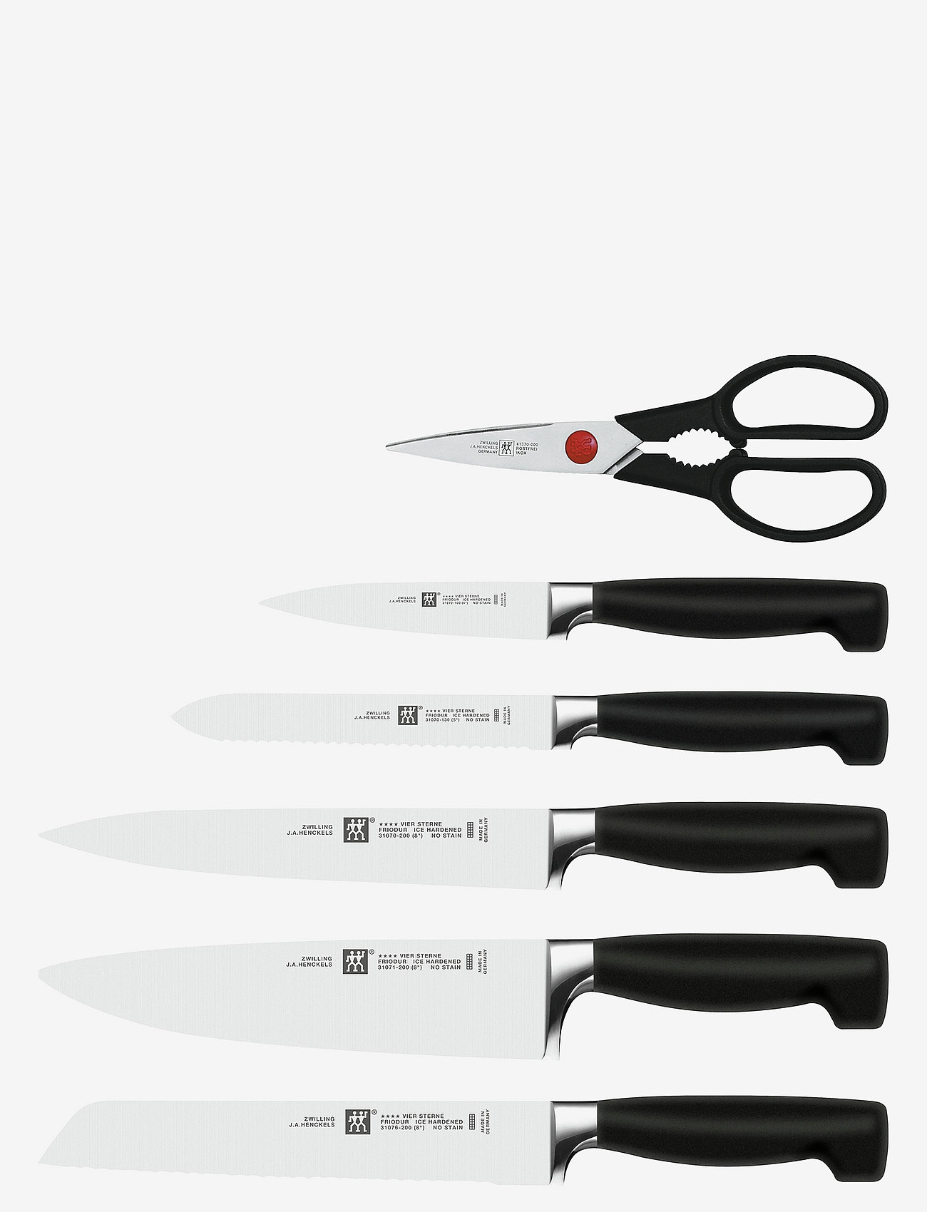 Zwilling - Four Star, Knife block set +KiS 7 Ash - Įsigykite pagal kainą - brown - 0