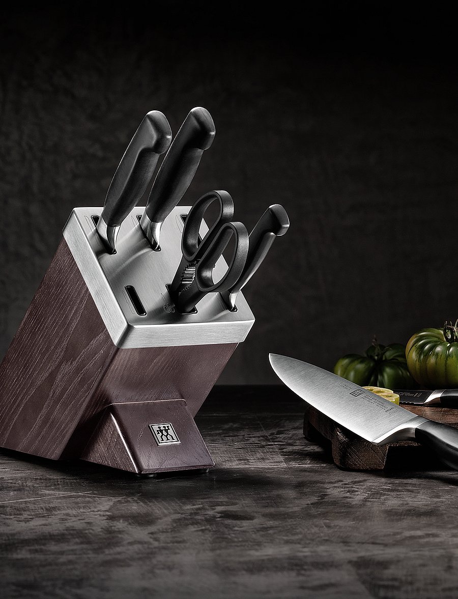 Zwilling - Four Star, Knife block set +KiS 7 Ash - nach preis einkaufen - brown - 0