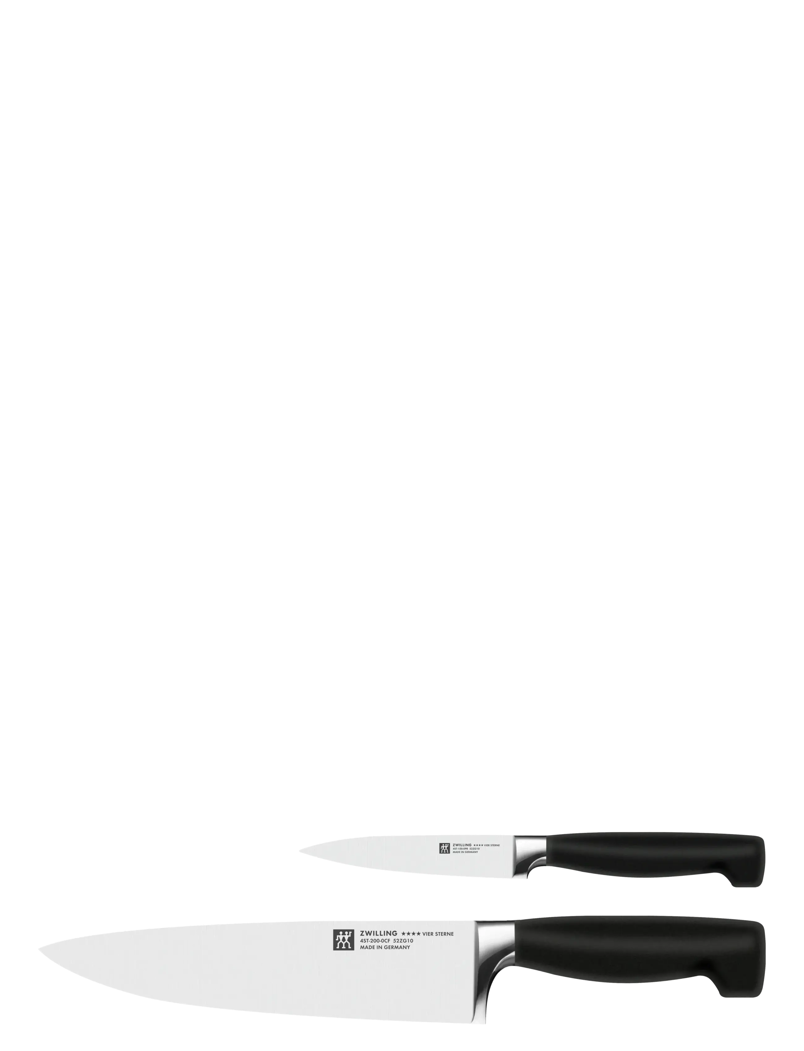 ZWILLING Knivset Four Star 2-Delar Schwarz - One Size - Unisex