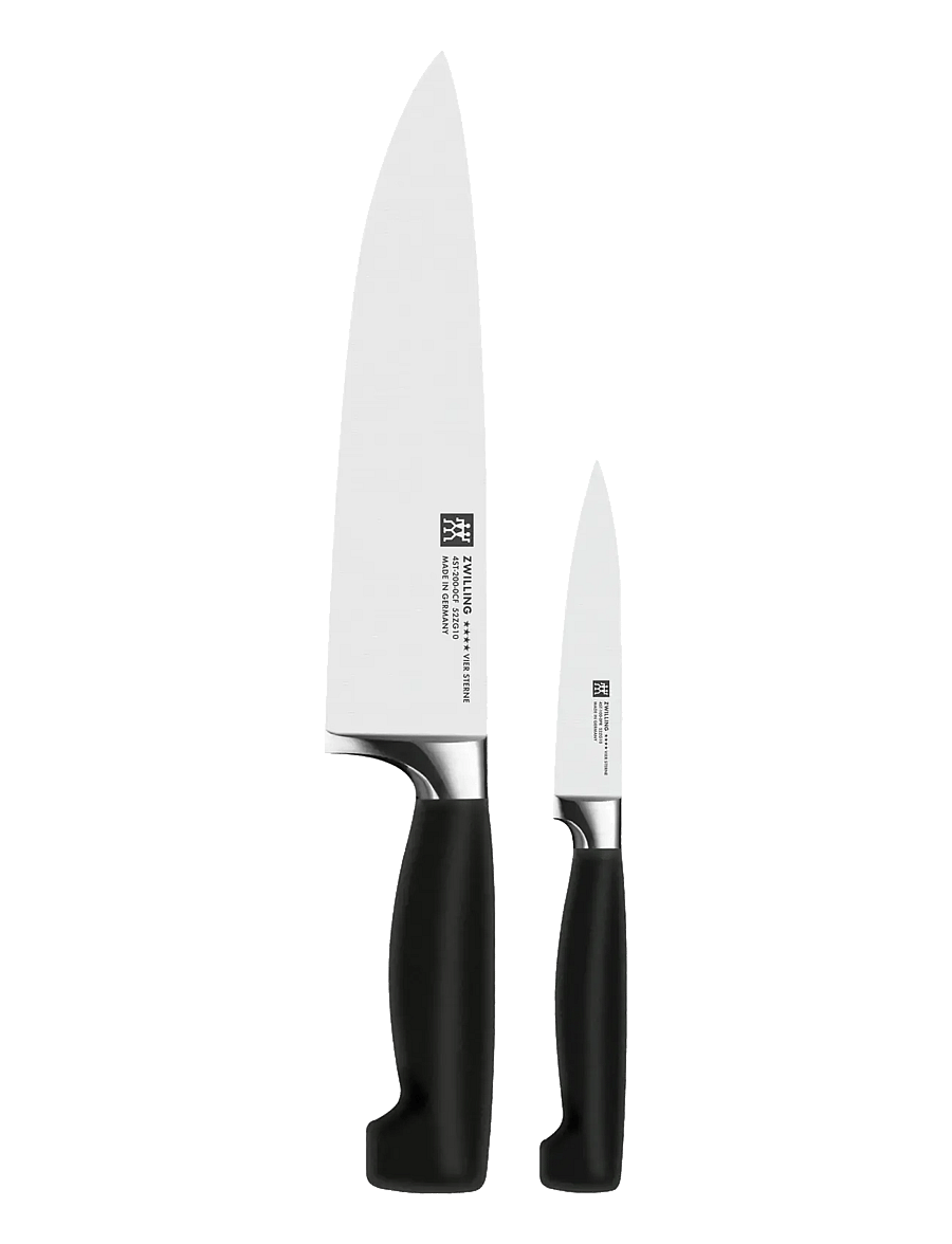 Zwilling - Knivset Four Star 2-delar - noakomplektid - black - 2