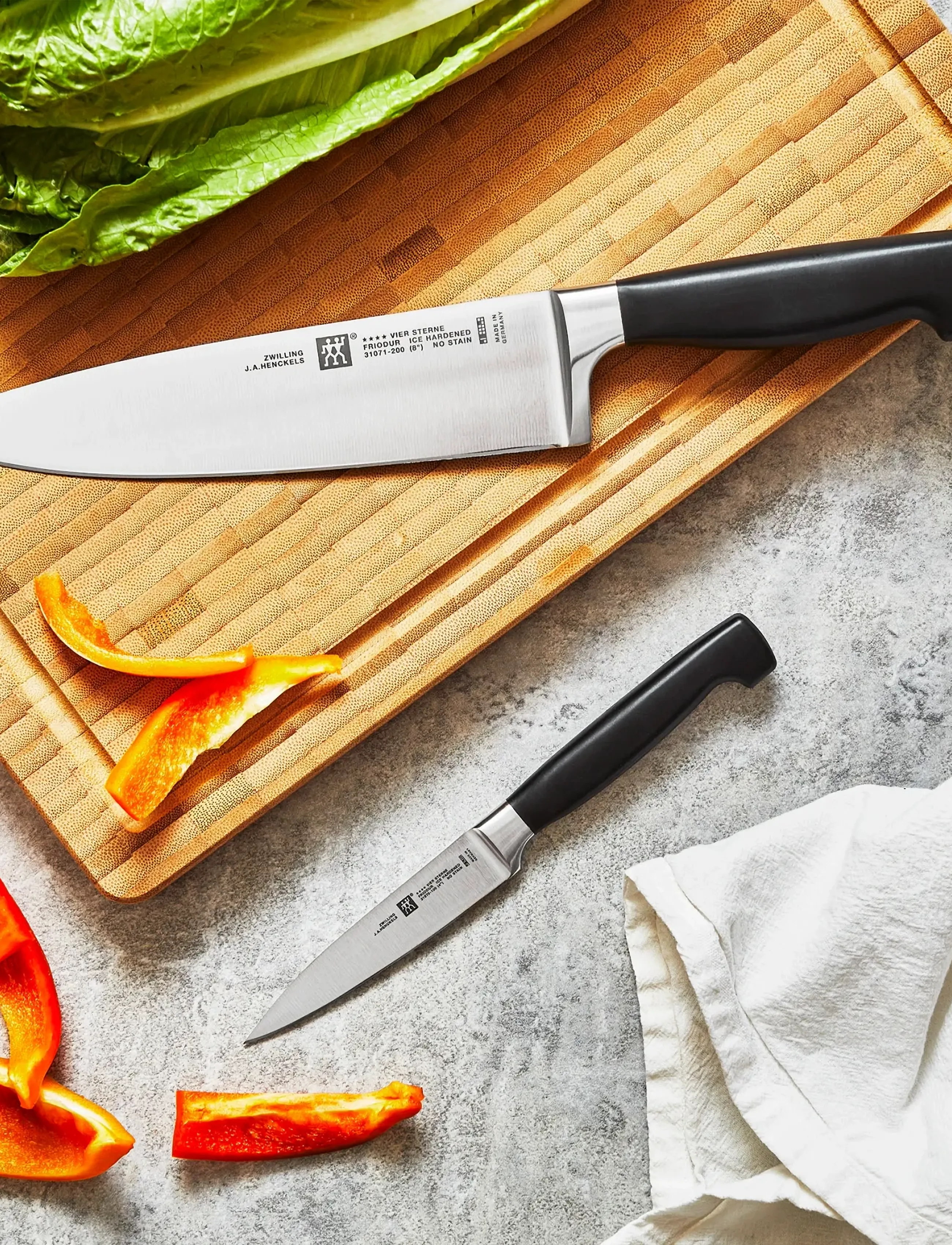 Zwilling Knivset Four Star 2-Delar, One Size, Knives & Accessories, Schwarz - Knife Sets, Homeware