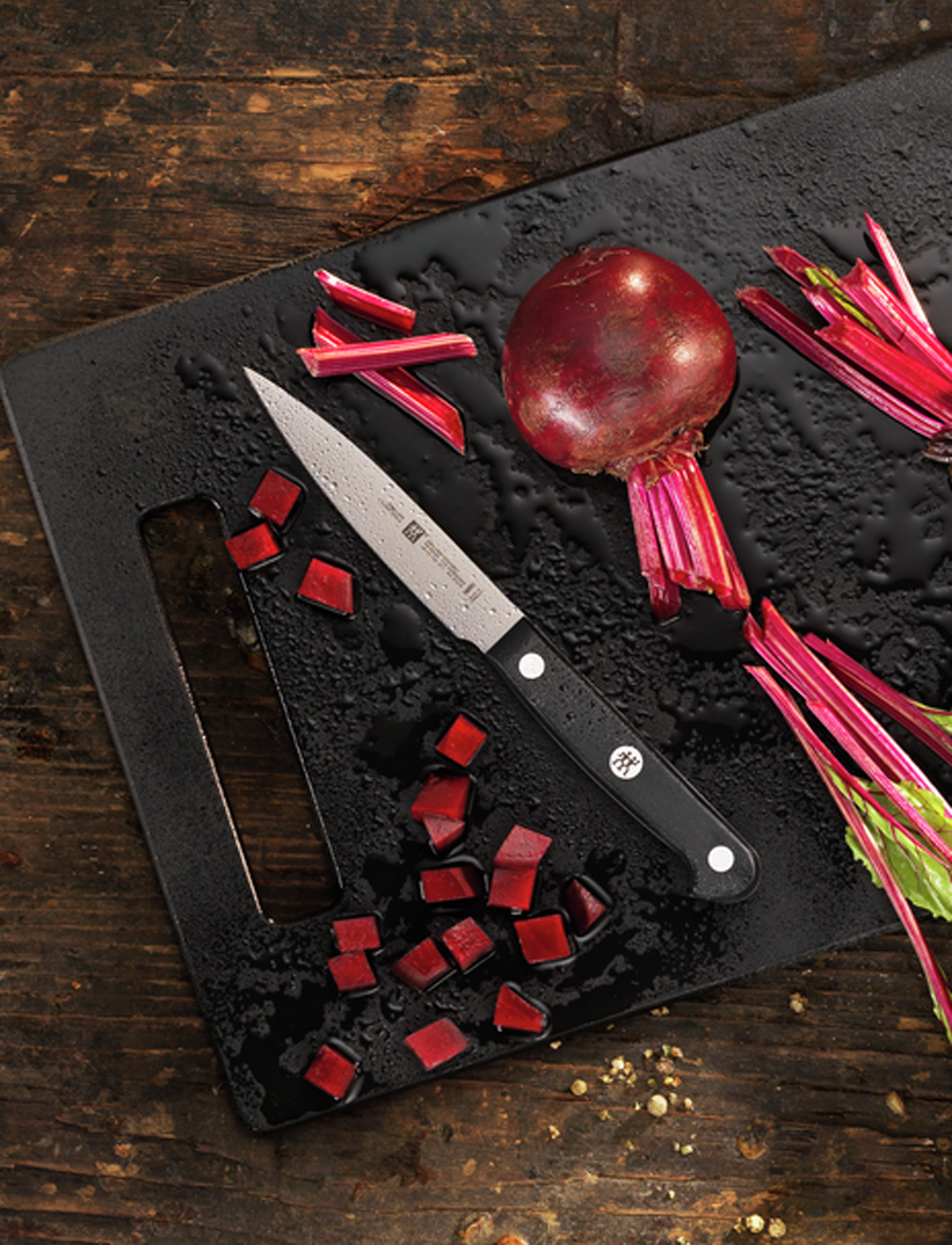 Zwilling Skalkniv, L:10 cm, Knives & Accessories, Schwarz - Peeling Knifes, Homeware
