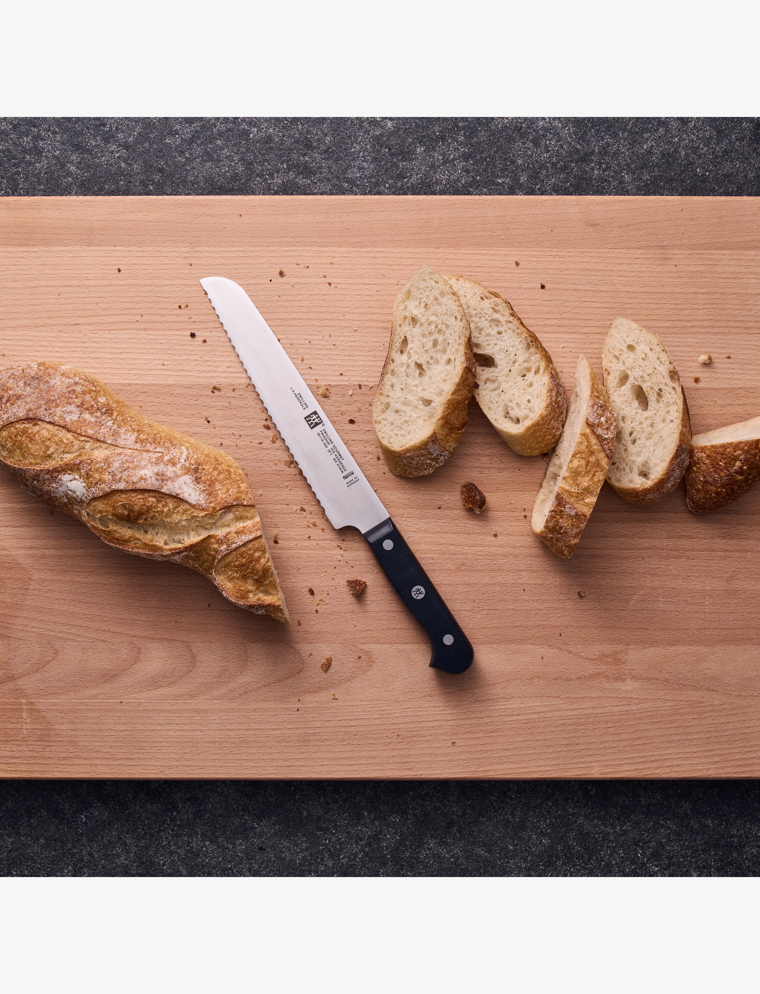 Zwilling - Bread knife - silver, black - 2