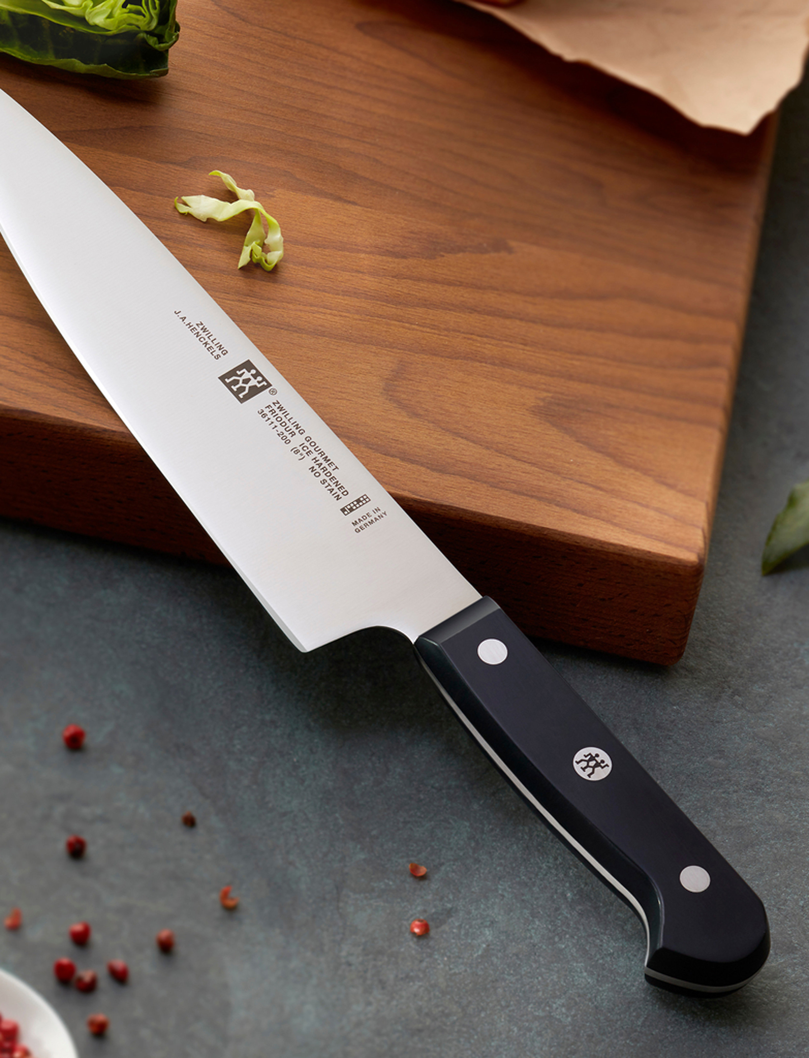 Zwilling Knivsæt, 3 Stk. (Skal + Kød/Filet + Kok), One Size, Black, Knive Og Tilbehør > Knivsæt, Unisex