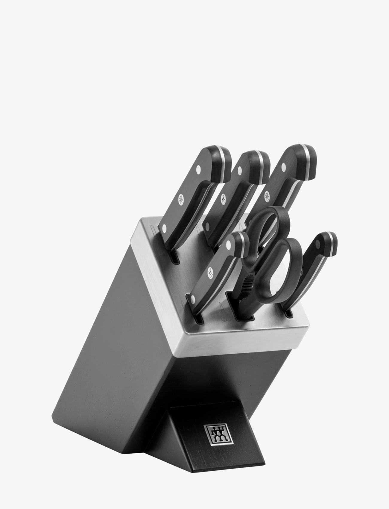 Zwilling Sæt Med Knivblok + Kis, Knife Sæt, Sort, Str: ONE SIZE