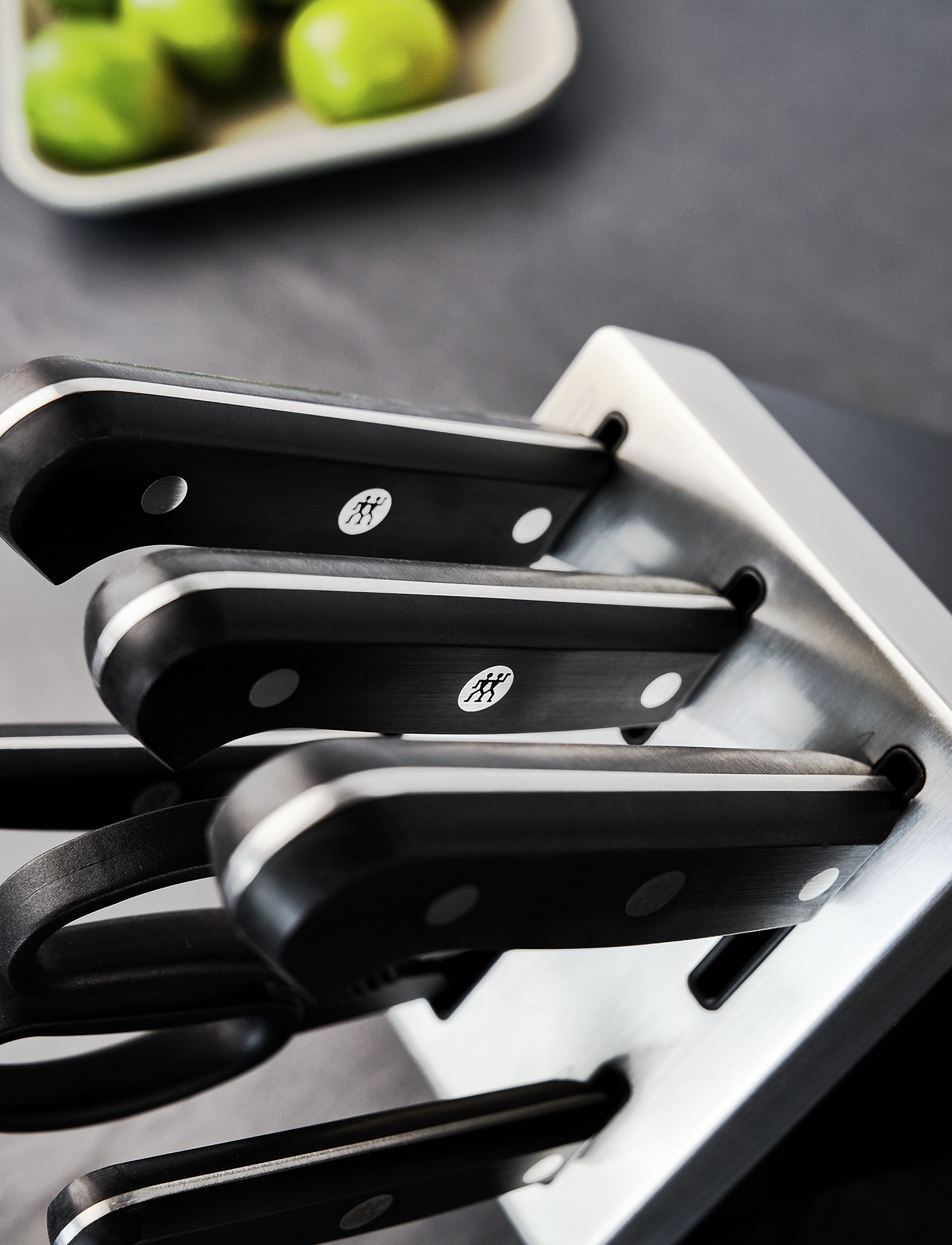 Zwilling Sæt Med Knivblok + Kis, One Size, Knives & Accessories, Schwarz - Knife Sets, Homeware