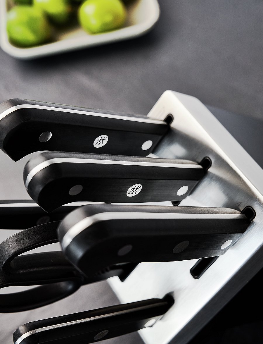 Zwilling - Gourmet, Knife block set +KiS 7 Ash - messersets - black - 0