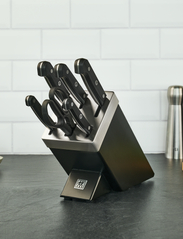 Zwilling - Gourmet, Knife block set +KiS 7 Ash - knife sets - black - 3