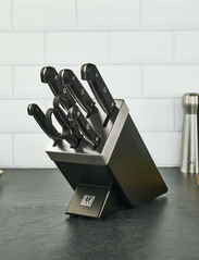 Zwilling - Gourmet, Knife block set +KiS 7 Ash - messersets - black - 3