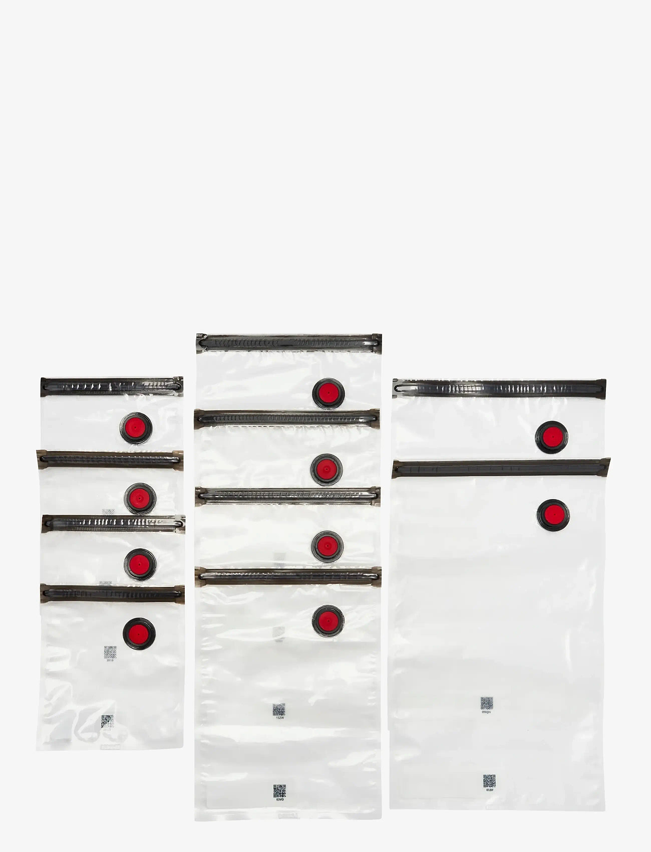 Zwilling - Fresh & Save Vakuum påsar. Innehåller:  4 st S - 4 stM - 2 st L - vakuumverpacker - clear - 2