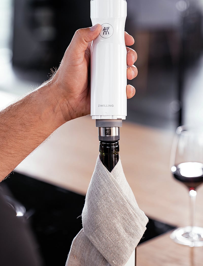 Zwilling - Fresh & Save, Vacuum wine sealer set 3-p, - grey - 3