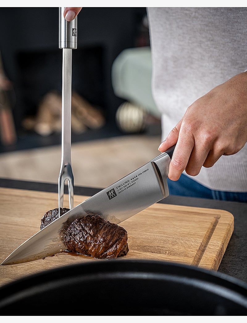 Zwilling - Carving fork - silver - 1