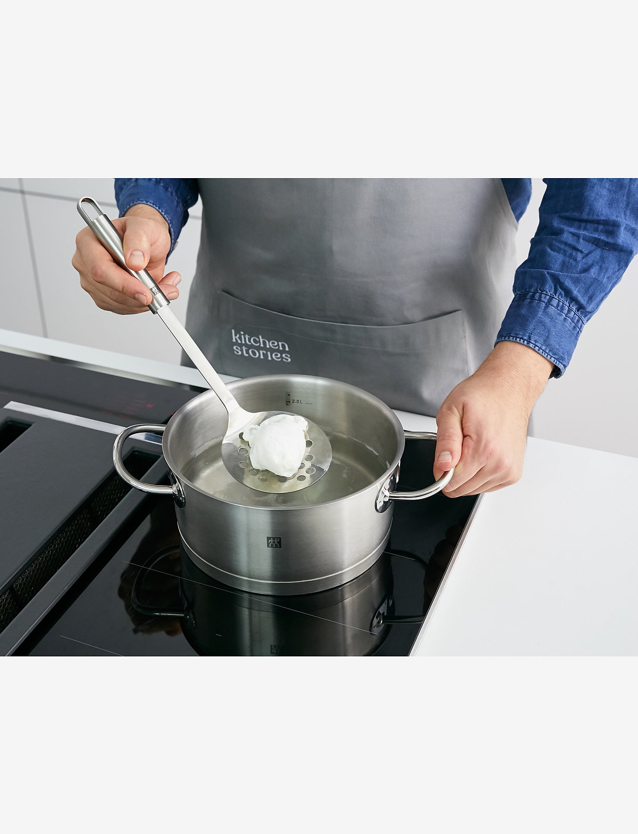 Zwilling - Skimming ladle - karotes un kausi - silver - 1